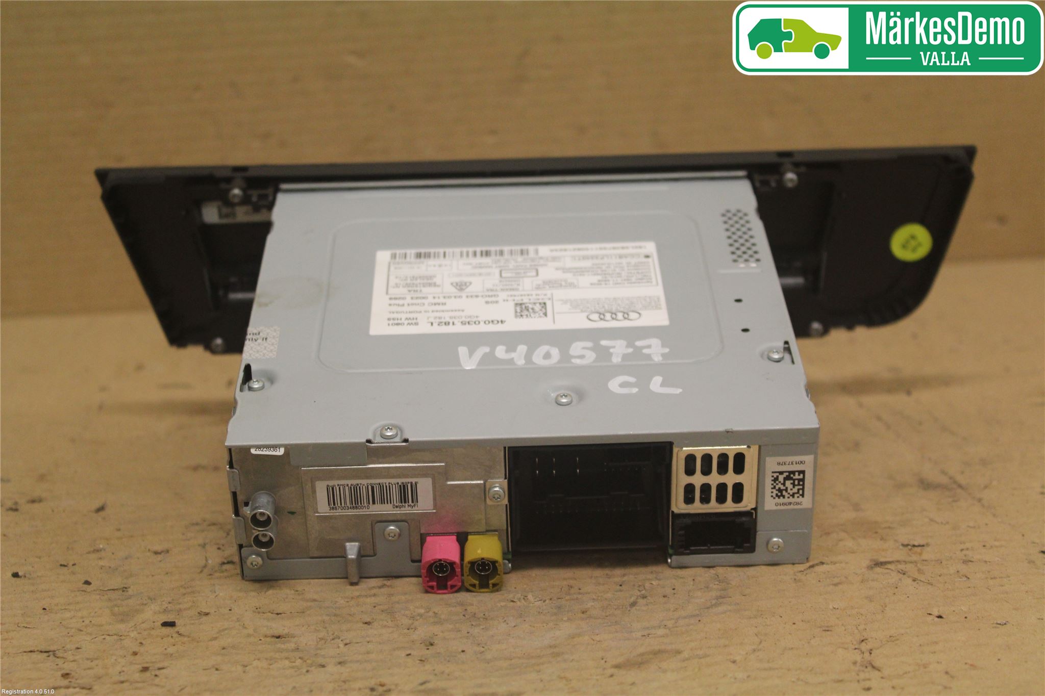 Audi A6 ALLROAD 12-18 Cd Radio - Multimediapanel