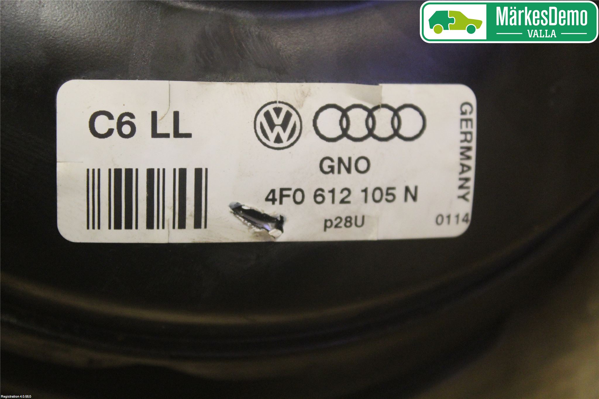 Audi A6/S6     05-11 Bromsservo