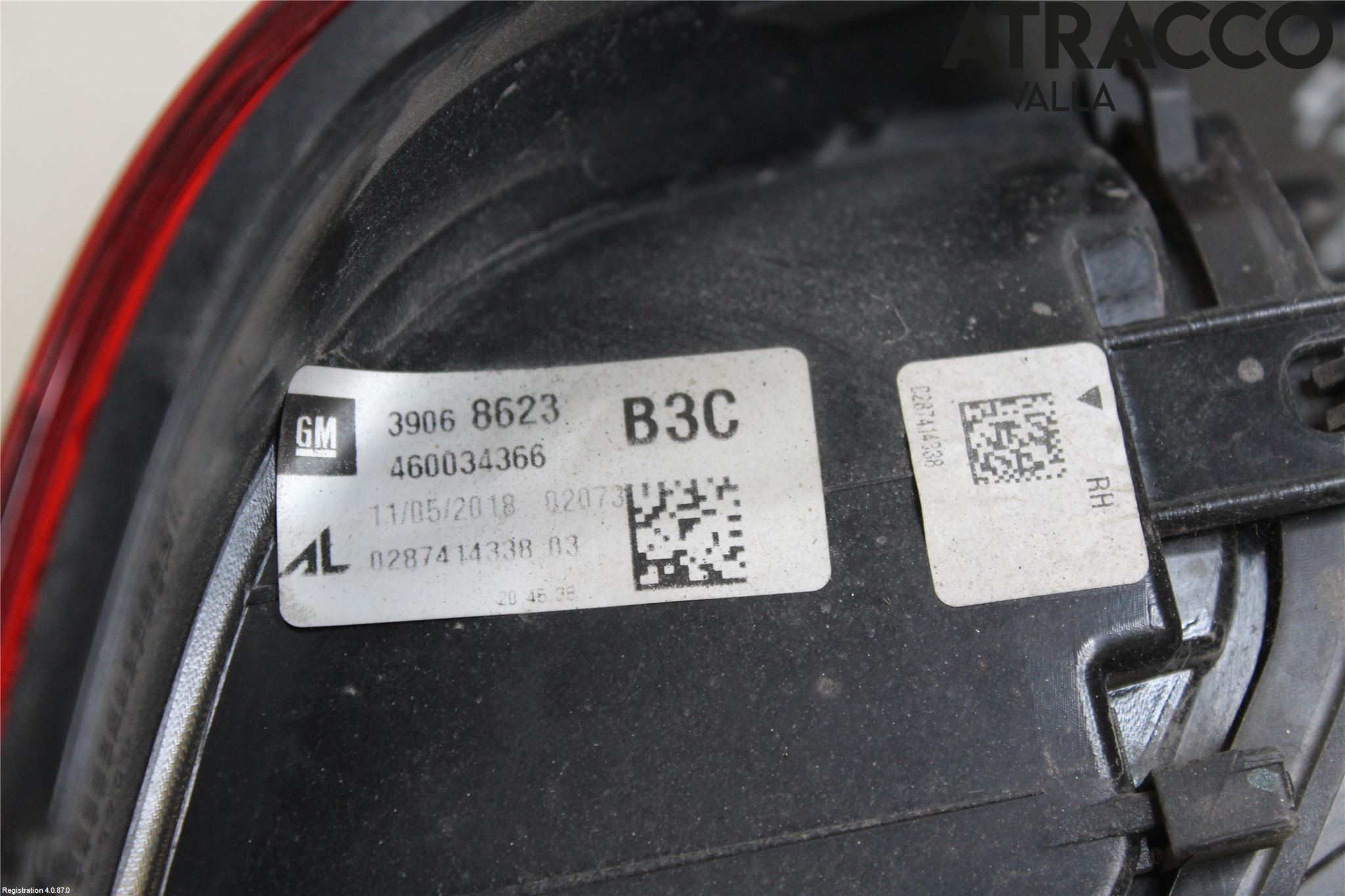 Opel CORSA E 15-19 Bakljus Höger