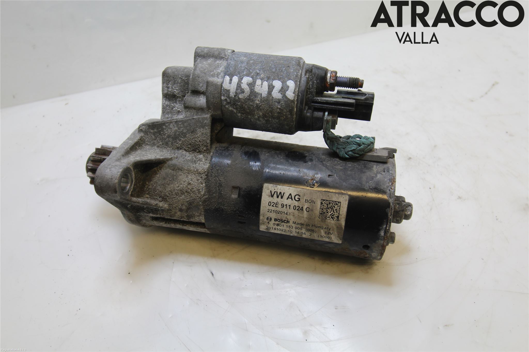Volkswagen VW PASSAT 11-14 Startmotor Diesel