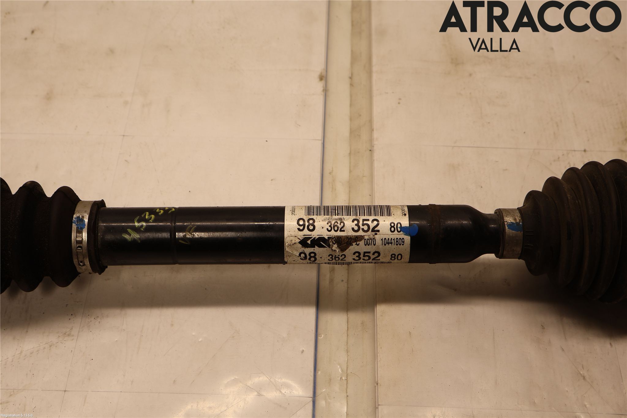 Peugeot 2008/E-2008 20- Drivaxel Fram Vänster