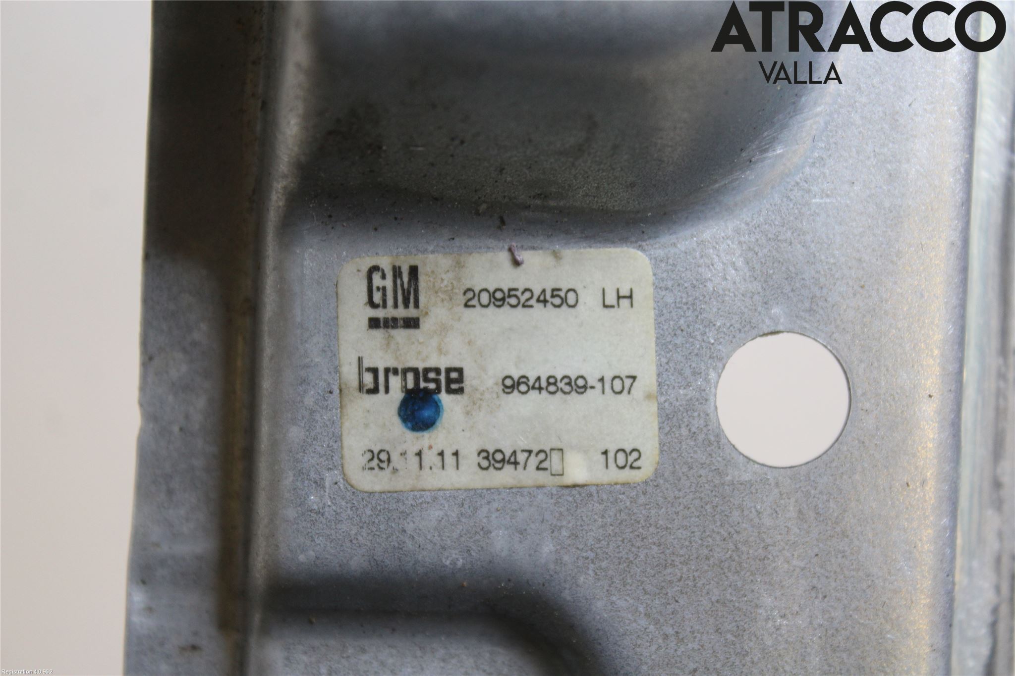 Opel INSIGNIA 09-16 Fönsterhiss El Kompl