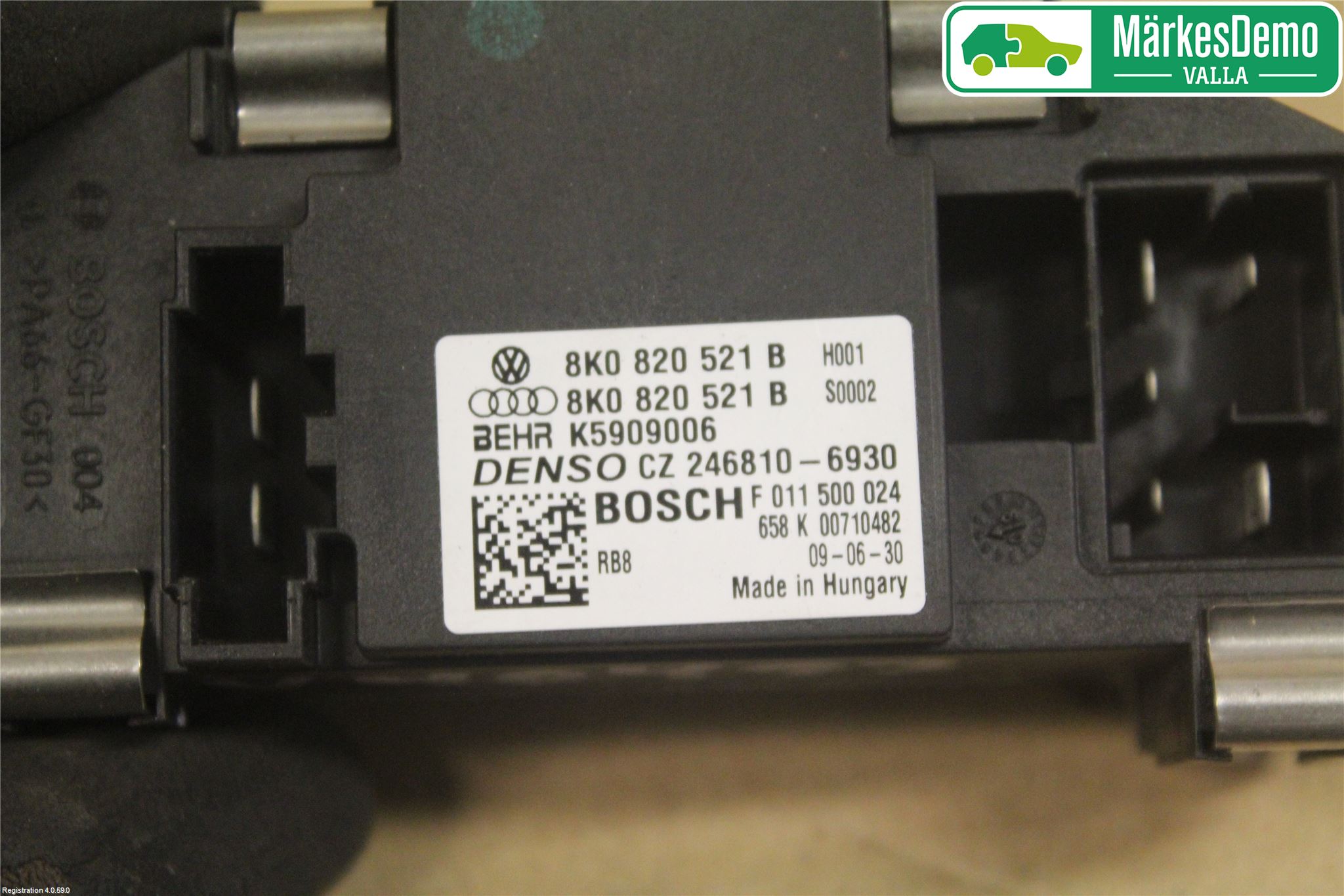 Audi A4/S4 08-11 Värmefläktsmotstånd