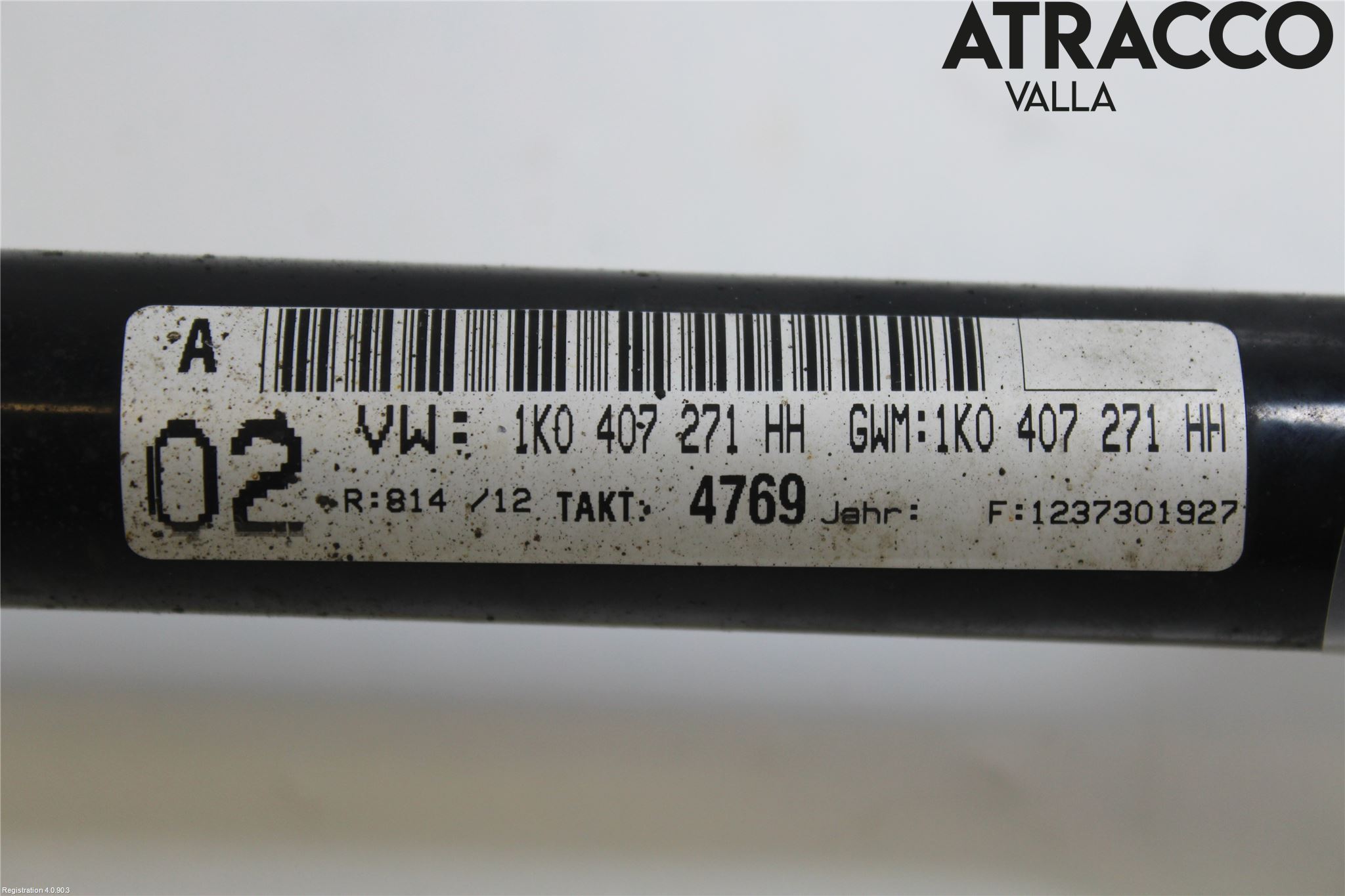 Volkswagen VW PASSAT 11-14 Drivaxel Fram Vänster