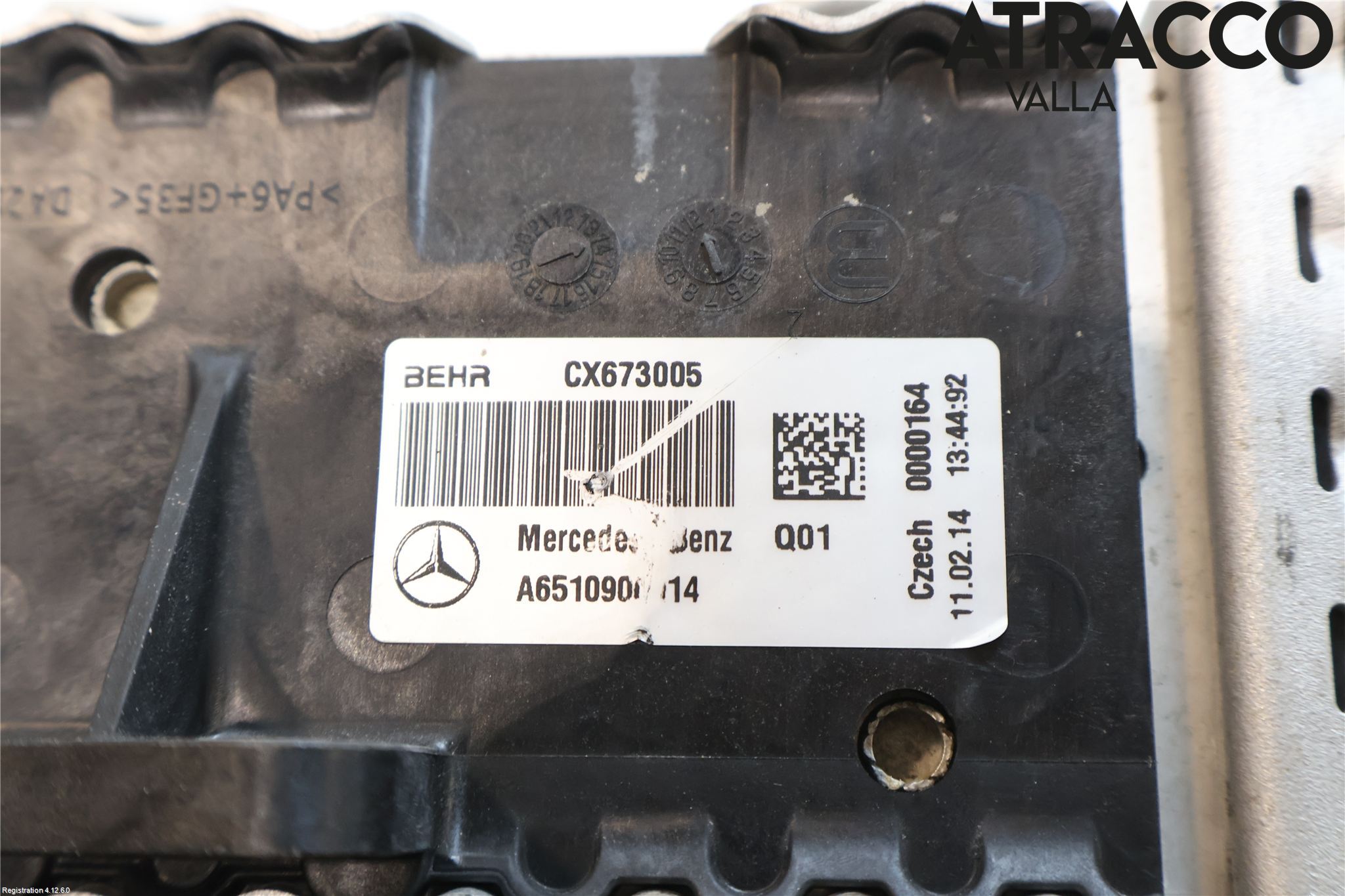 Mercedes-Benz MB C-KLASS (W205) 14-21 Laddluft-Intercooler Kyl