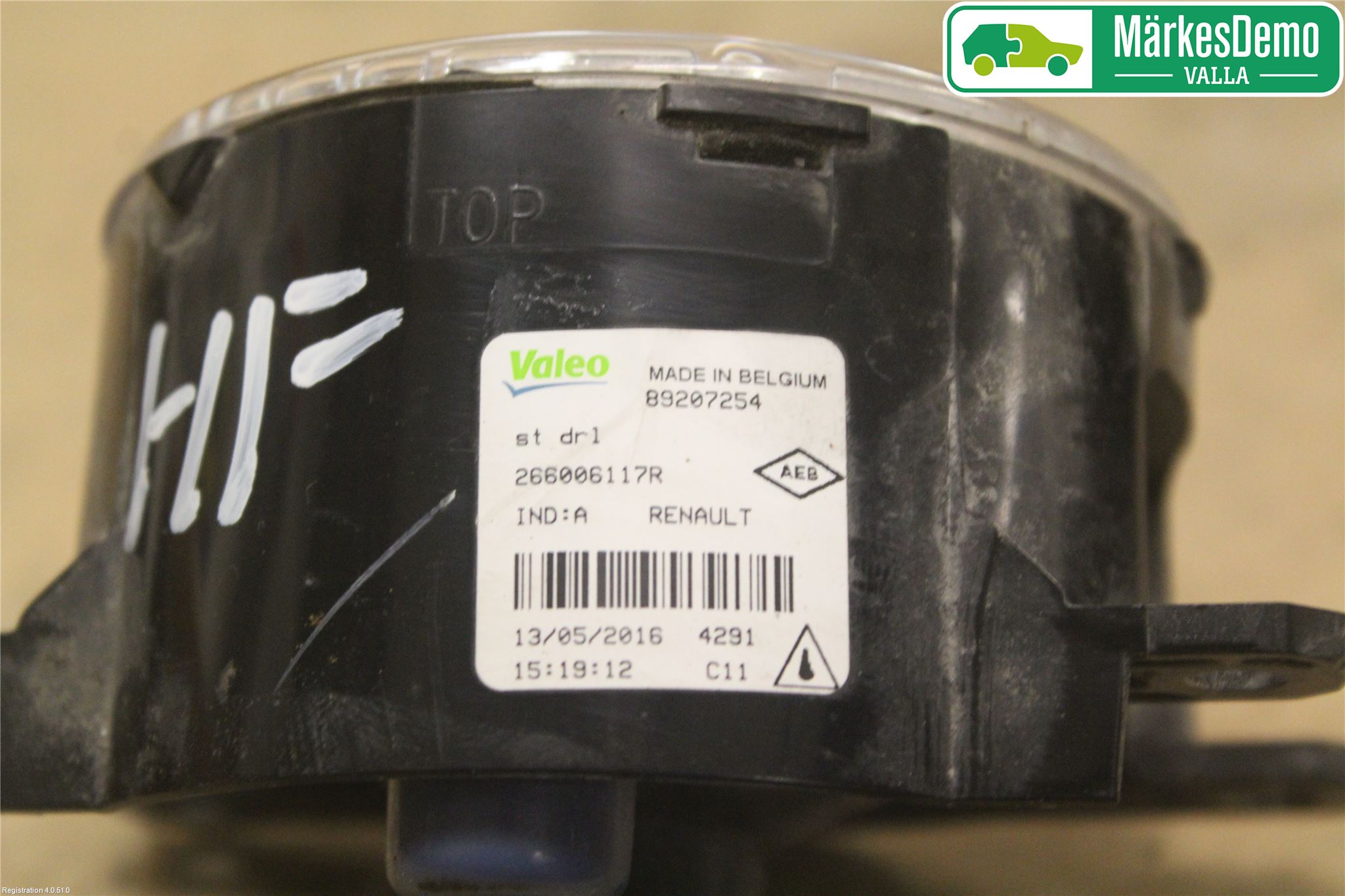 Mercedes-Benz MB CITAN (W415) 13-21 Dimljus-Varselljus Fram