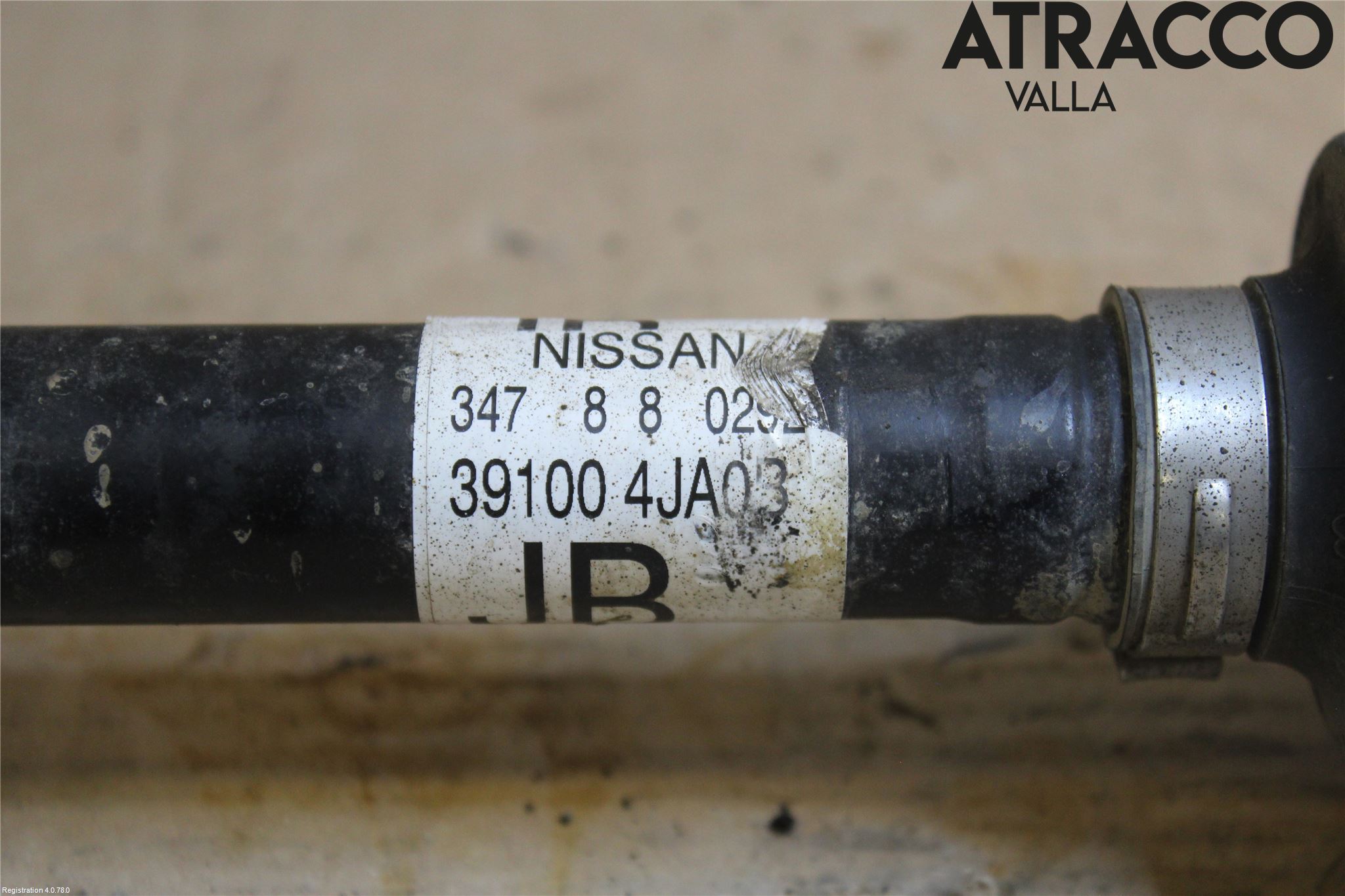 Nissan NAVARA, TREK-1 17-21 Drivaxel Fram Vänster