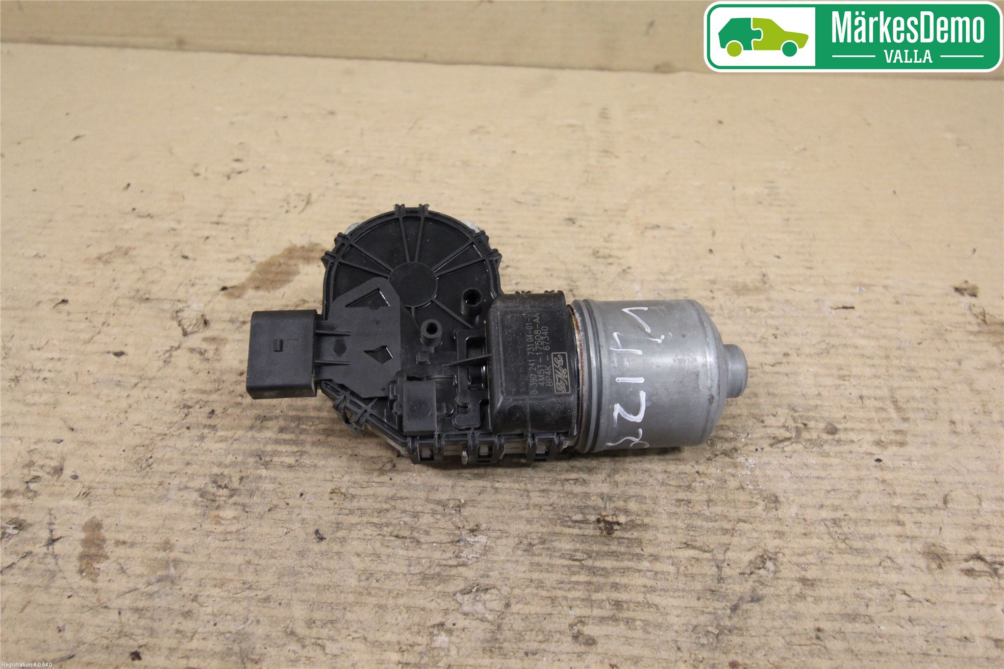 Mazda 3 I 03-06 Torkarmotor Vindruta