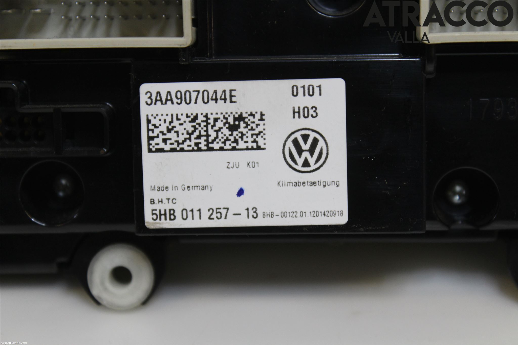 Volkswagen VW PASSAT 11-14 Ac Styrenhet Ac Manöveren