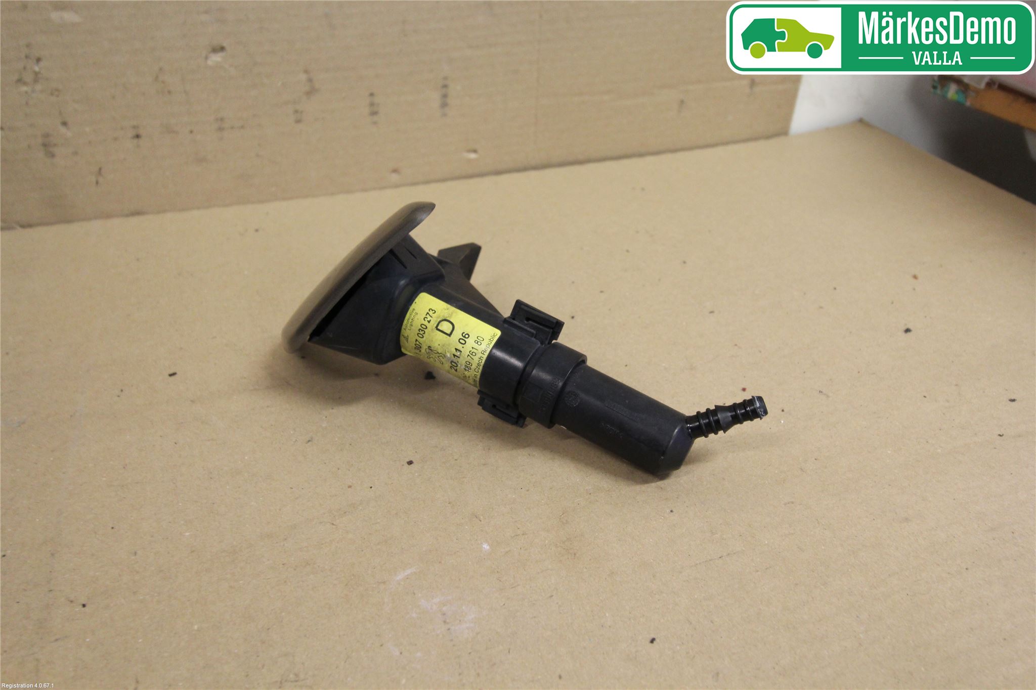 Peugeot 407 Spolarmunstycke Strålkastare