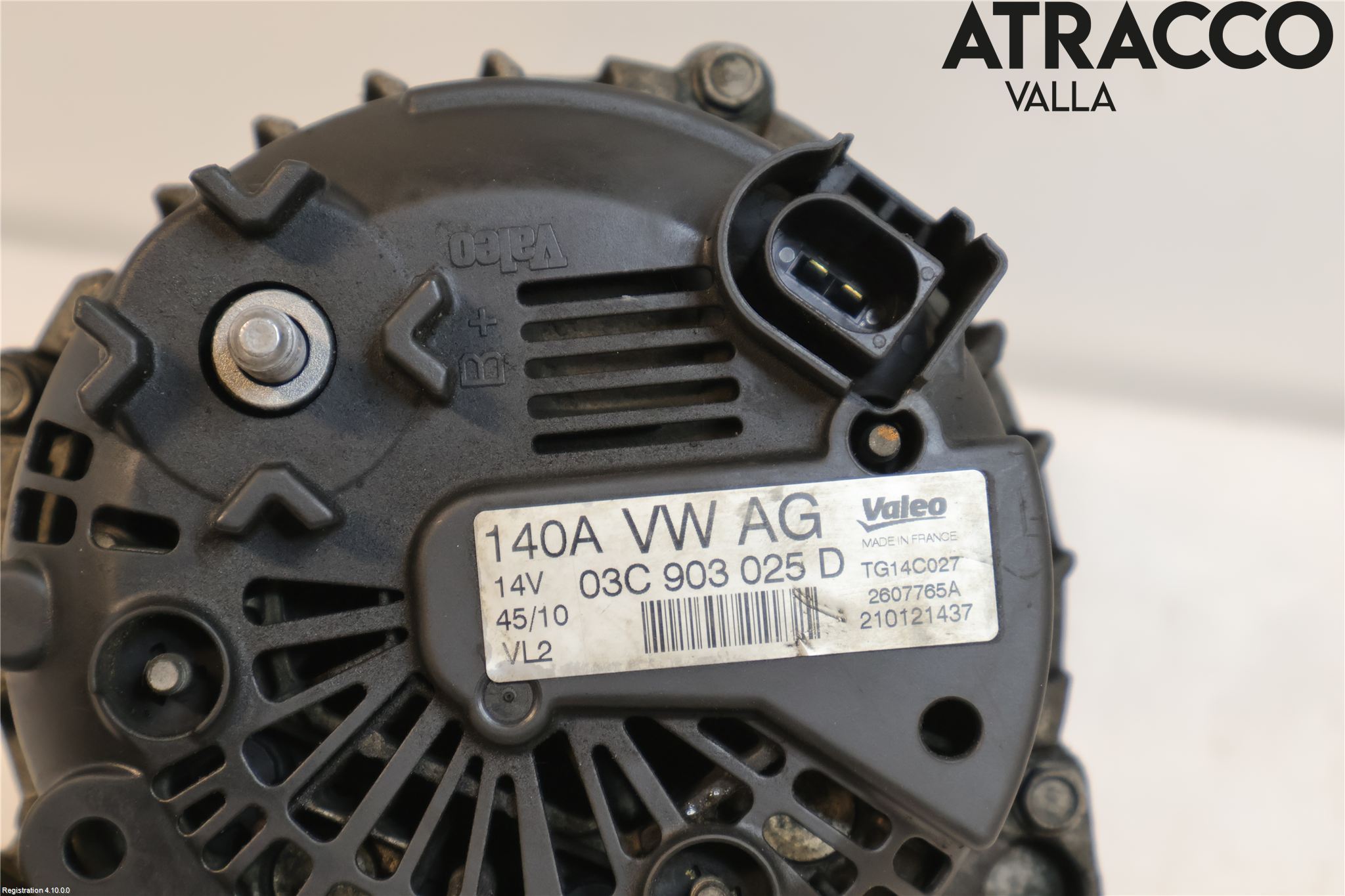 Volkswagen VW GOLF VI 09-13 Generator