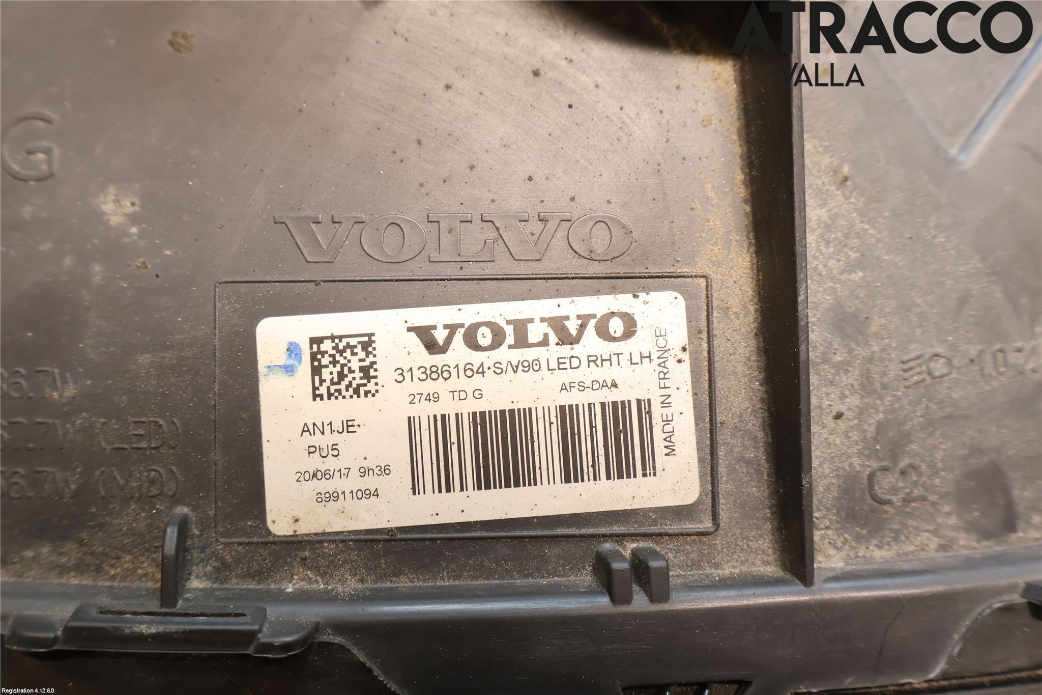 Volvo S90 17->> Strålkastare Vänster