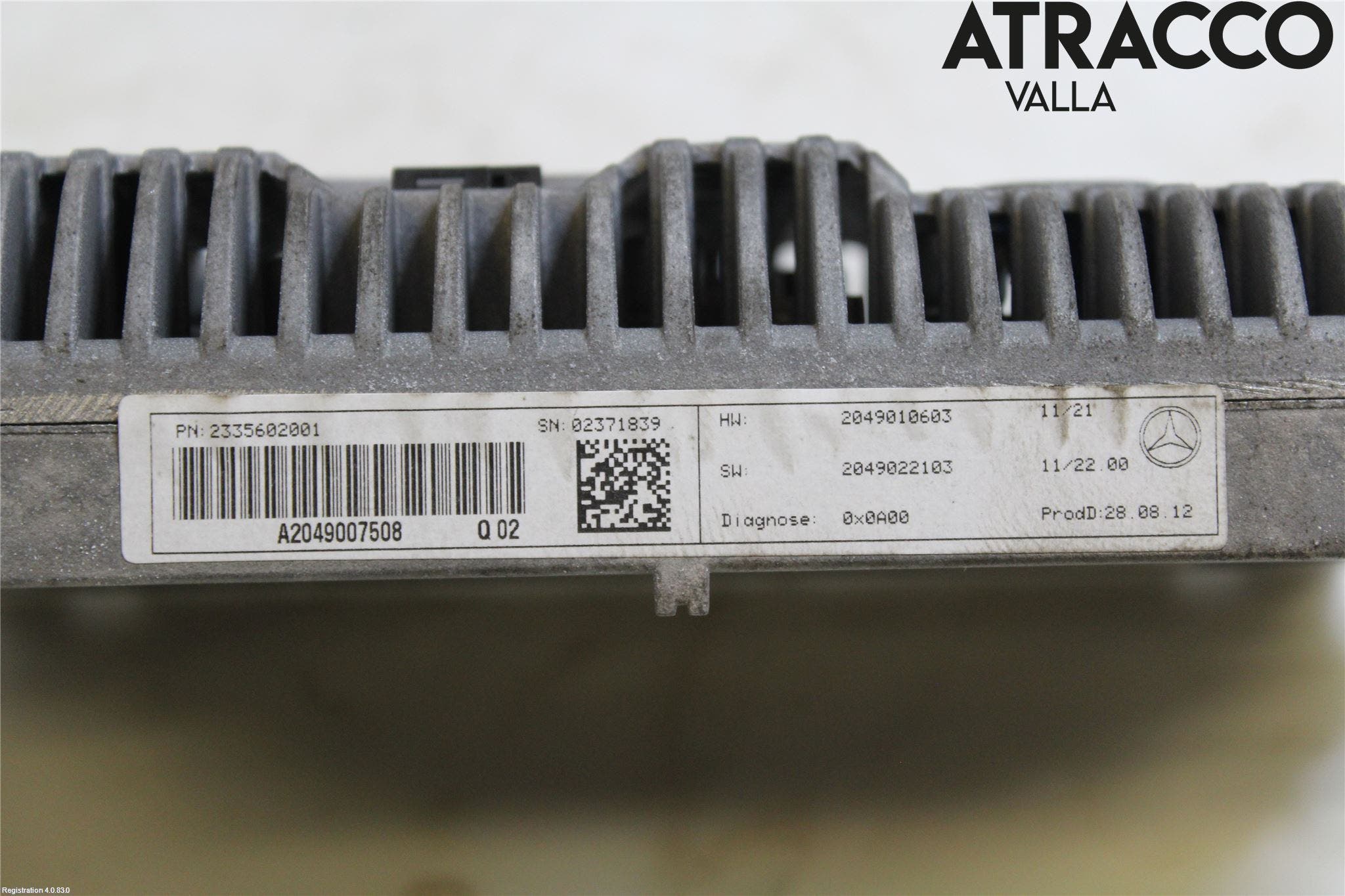 Mercedes-Benz MB C-KLASS (W204) 07-15 Multifunktionsdisplay