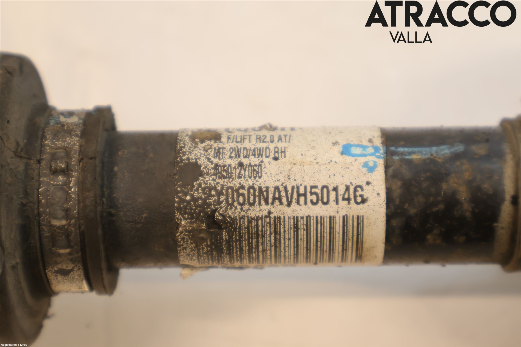 Kia SPORTAGE (SL) 11-15 Drivaxel Fram Höger