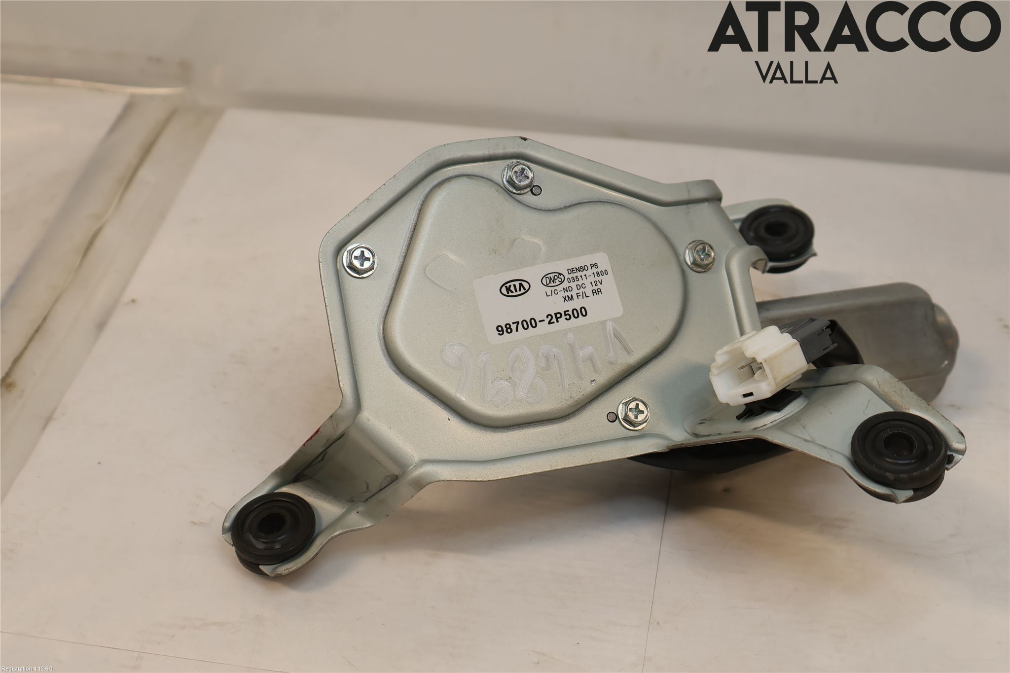 Kia SORENTO 10-14 Torkarmotor Baklucka
