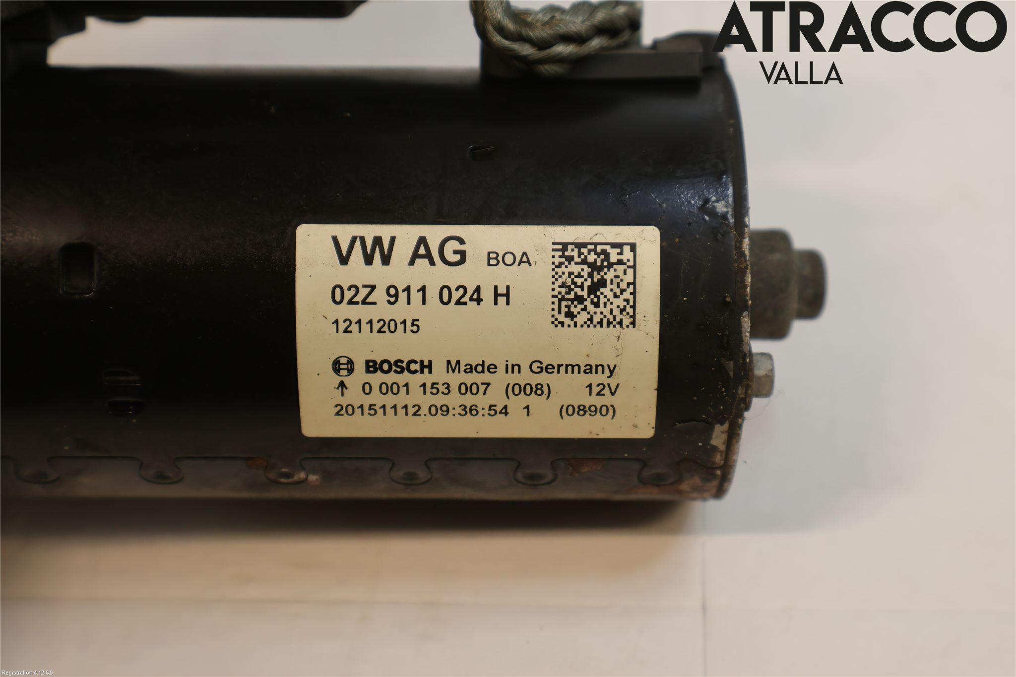 Volkswagen VW CADDY 16-20 Startmotor Diesel