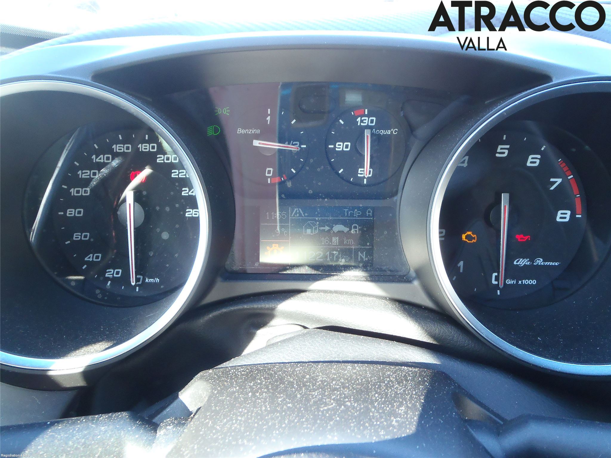 Alfa GIULIETTA Instrument Komb