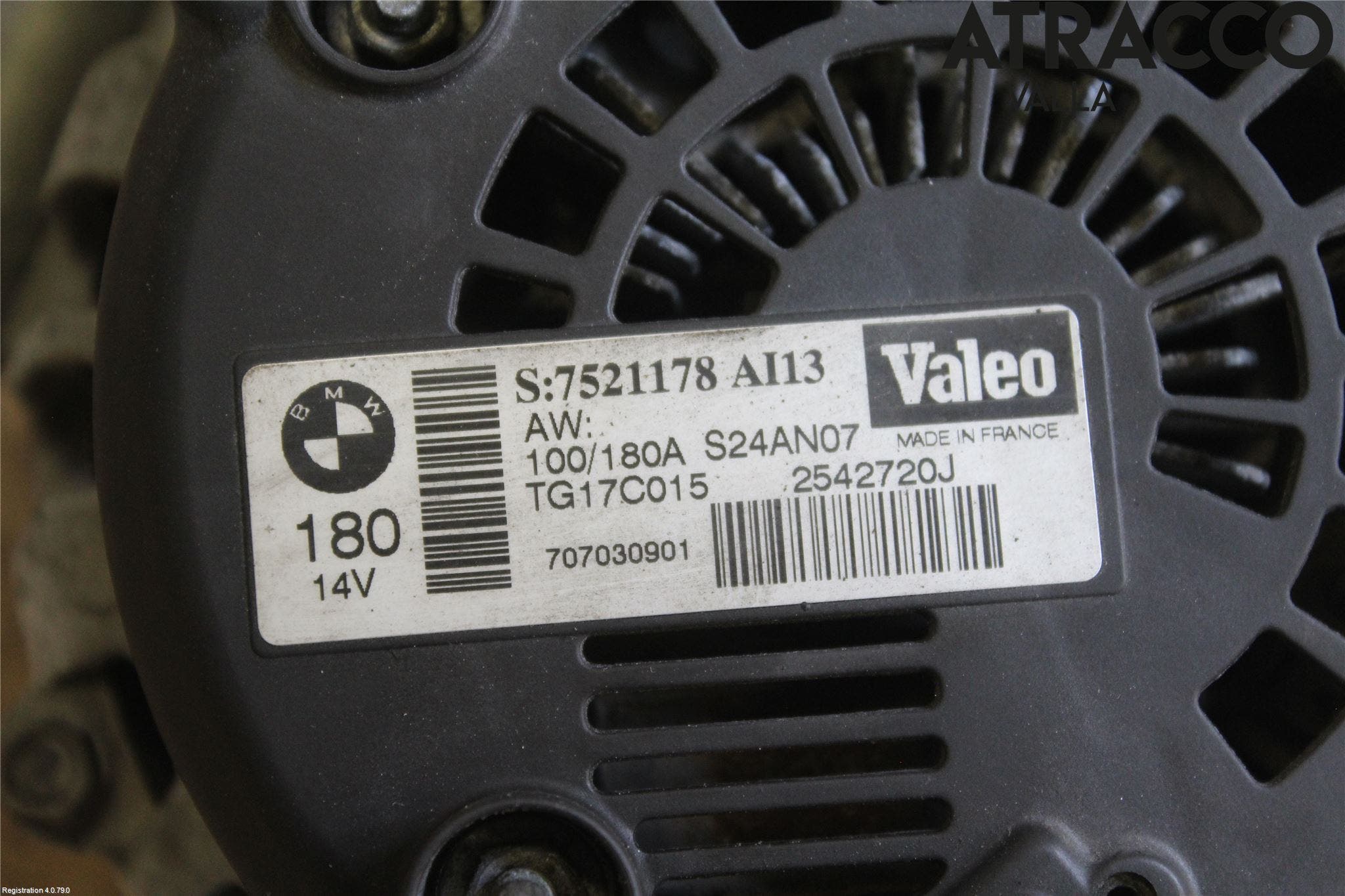 BMW 3 E90/91 SED/TOU 05-12 Generator