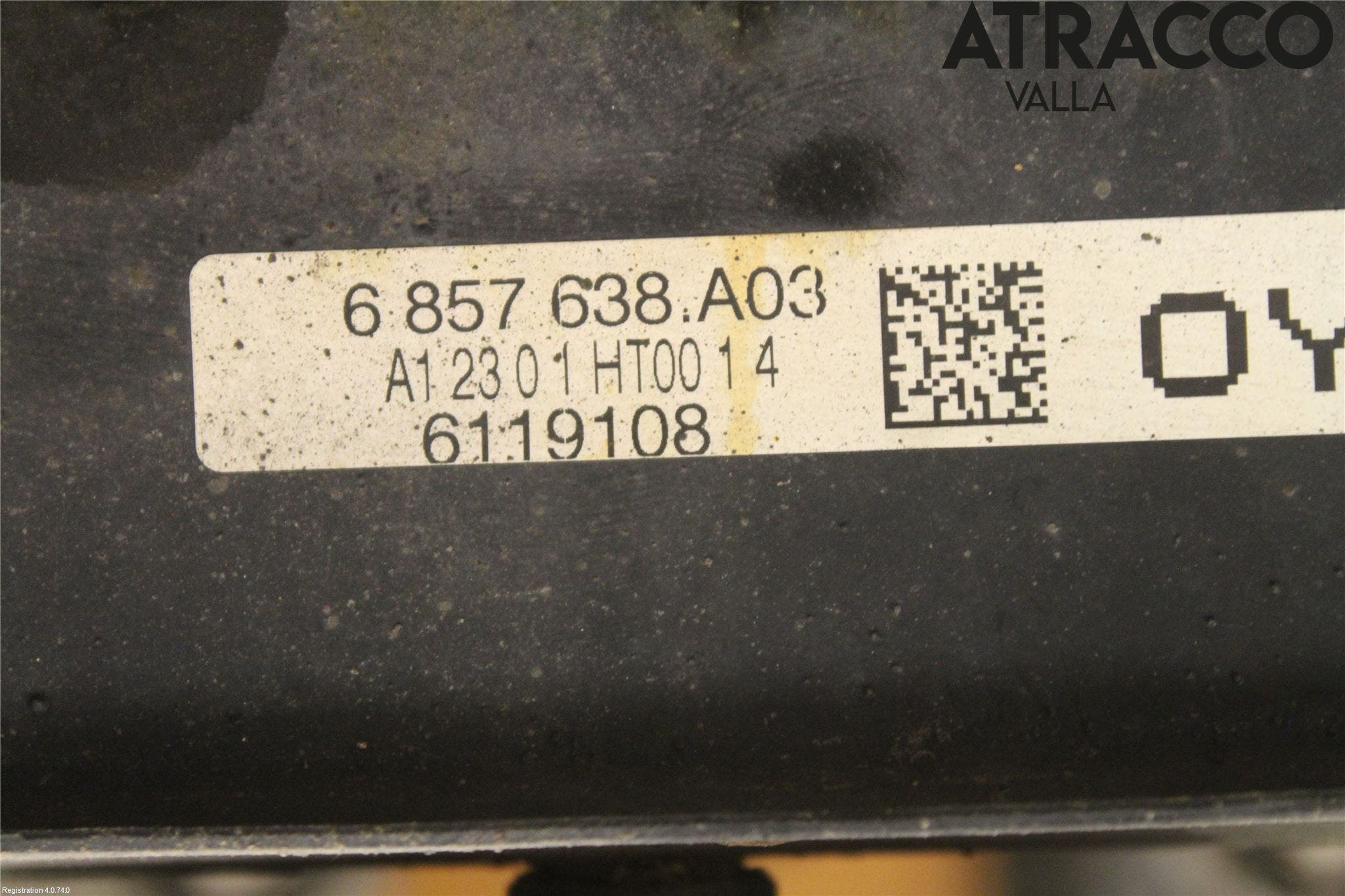 BMW 3 F30/F31/F80 12-19 Bakaxelbalk