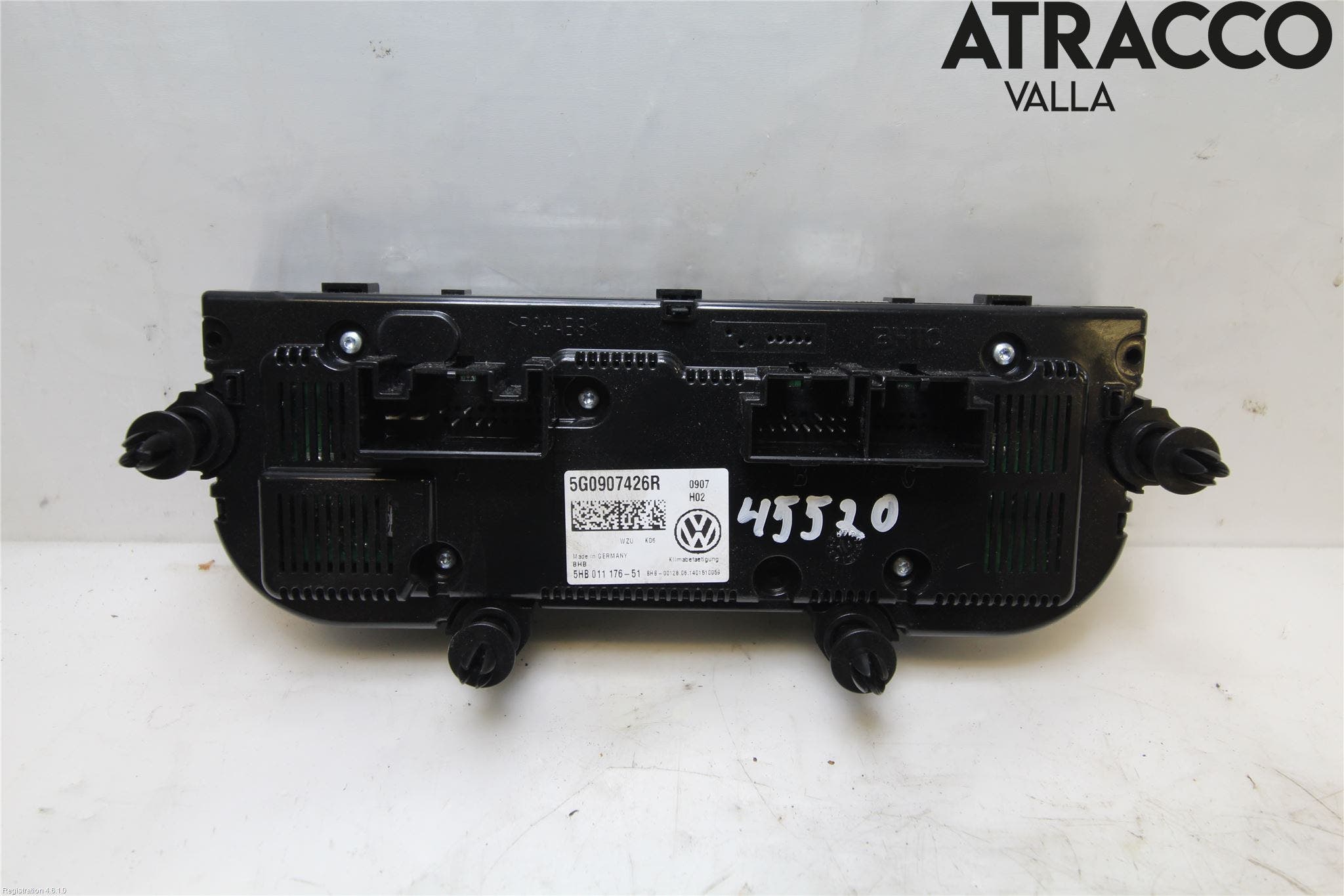 Volkswagen VW GOLF / E-GOLF VII 13-20 Ac Styrenhet Ac Manöveren