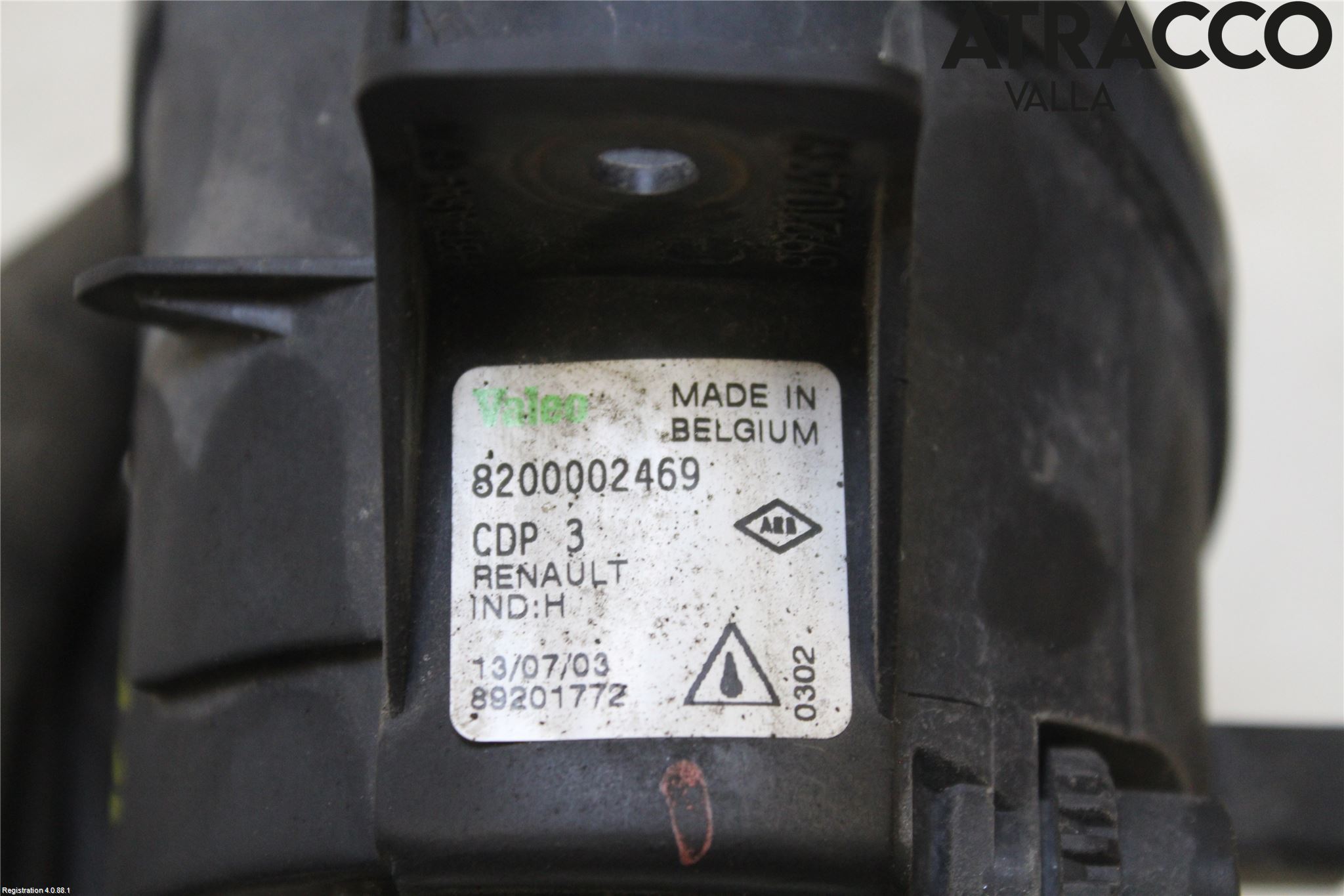 Renault CLIO II 01-08 Dimljus-Varselljus Fram