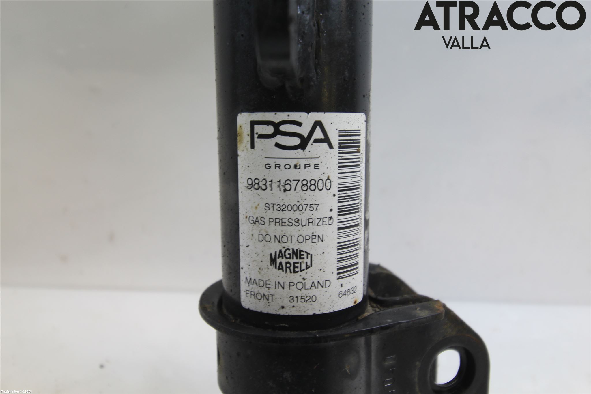 Peugeot 208/E-208 20- Fjäderben Fram Vänster