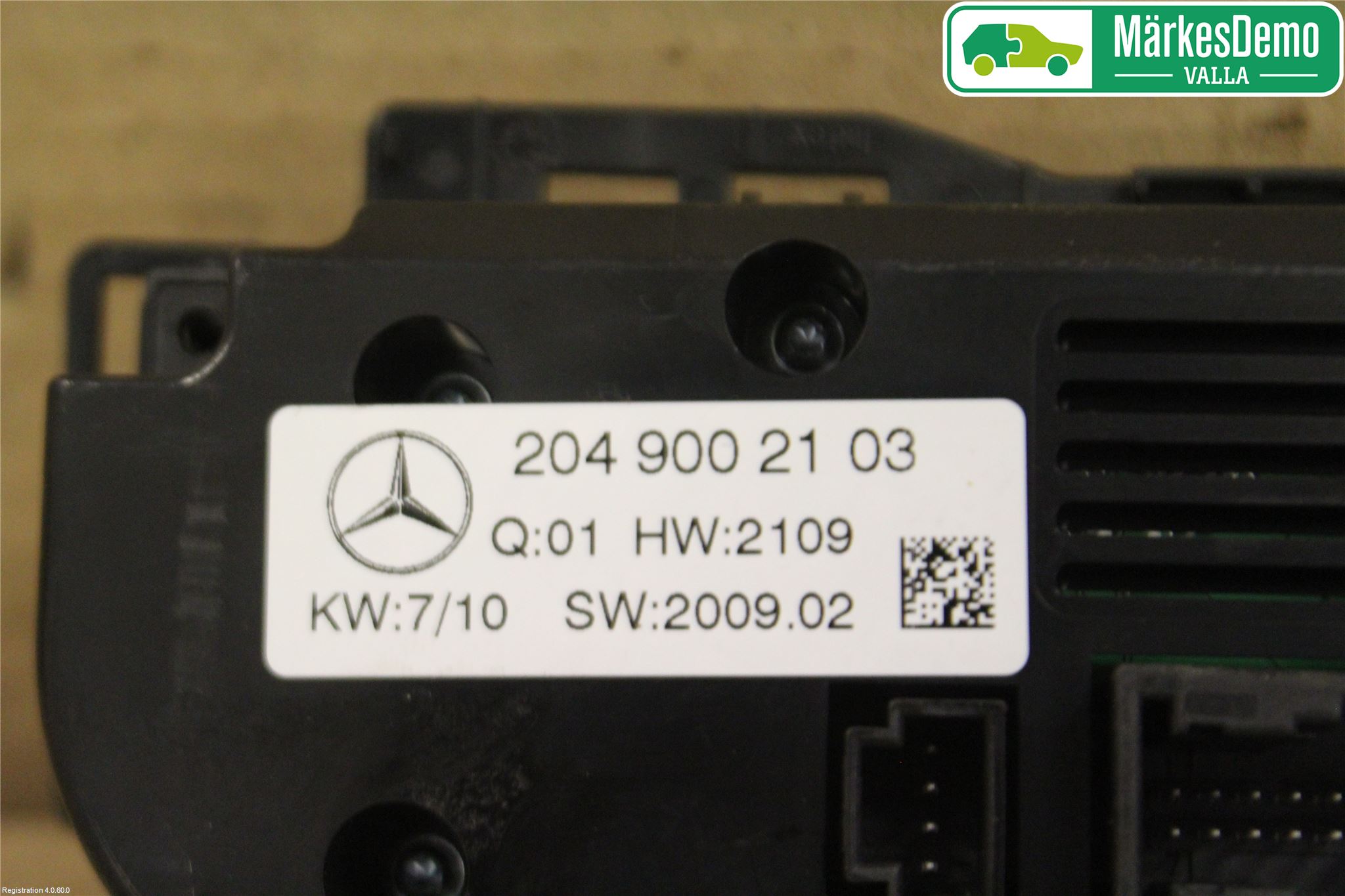 Mercedes-Benz MB C-KLASS (W204) 07-15 Ac Styrenhet Ac Manöveren