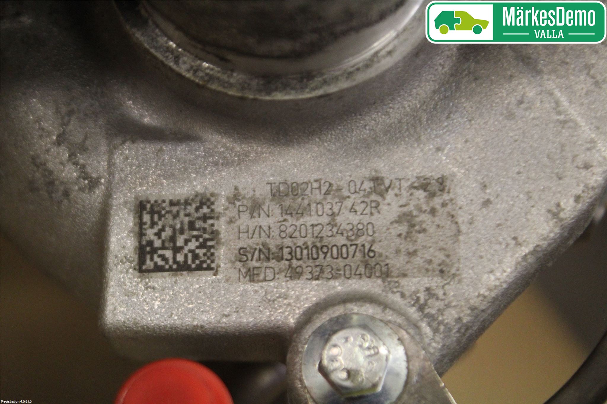 Dacia SANDERO/STEPWAY 13-20 Turboaggregat