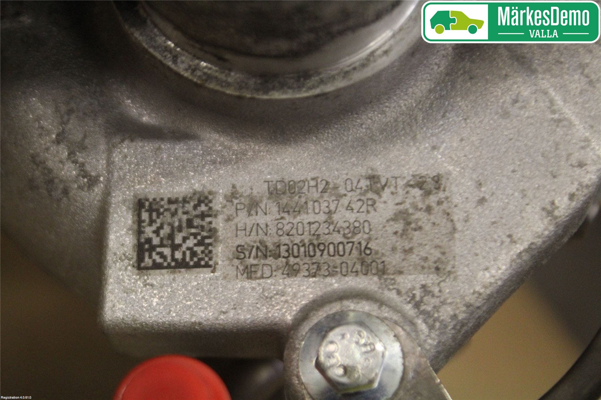 Dacia SANDERO/STEPWAY 13-20 Turboaggregat