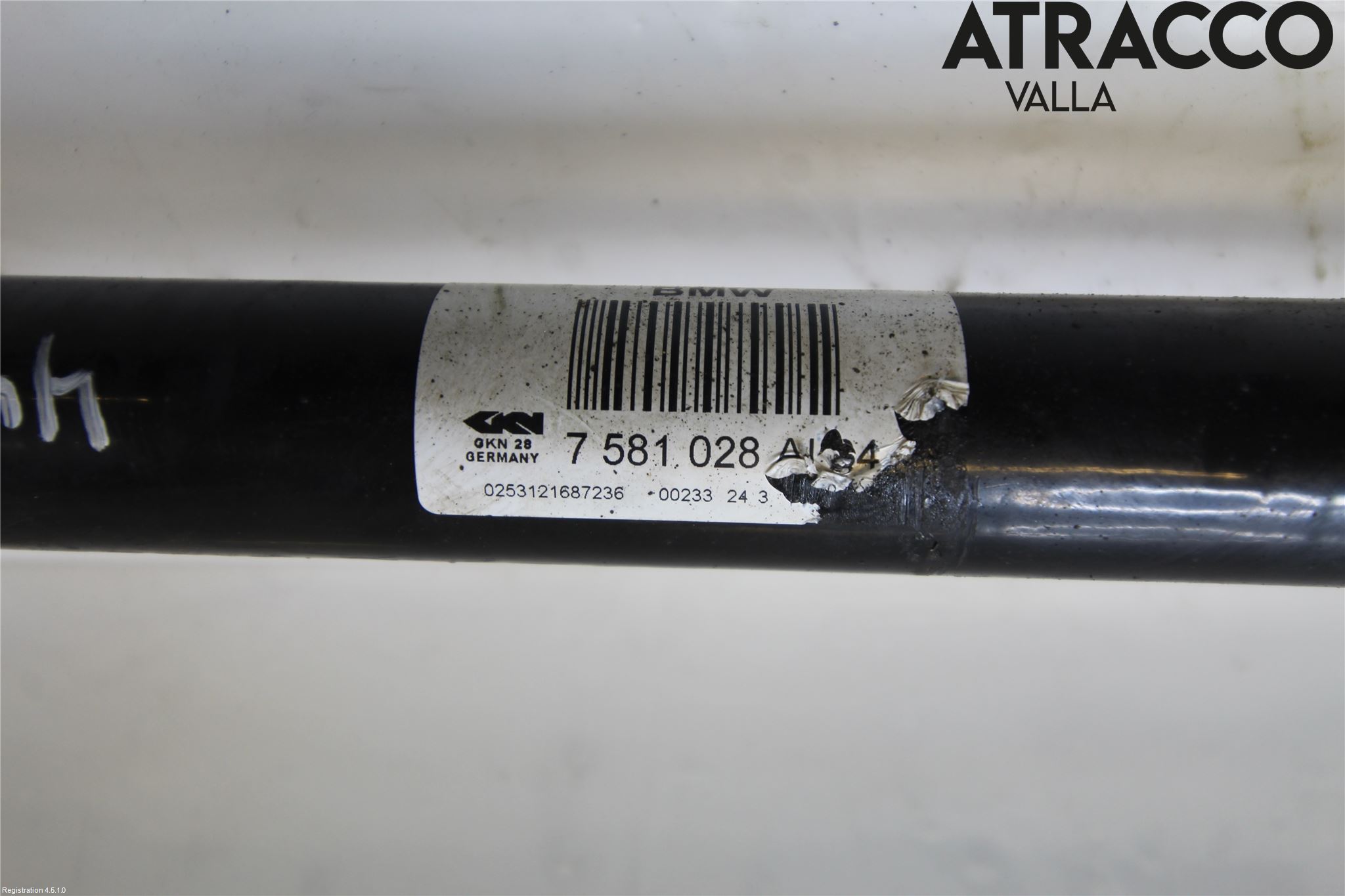 BMW 5 F10/F11/F18 09-17 Drivaxel Bak Höger