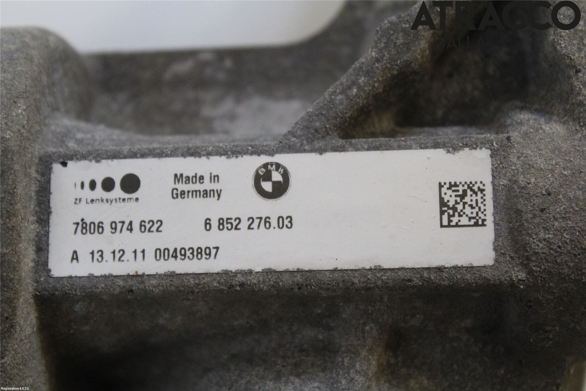 BMW 5 F10/F11/F18 09-17 Styrväxel-Snäcka Elektrisk