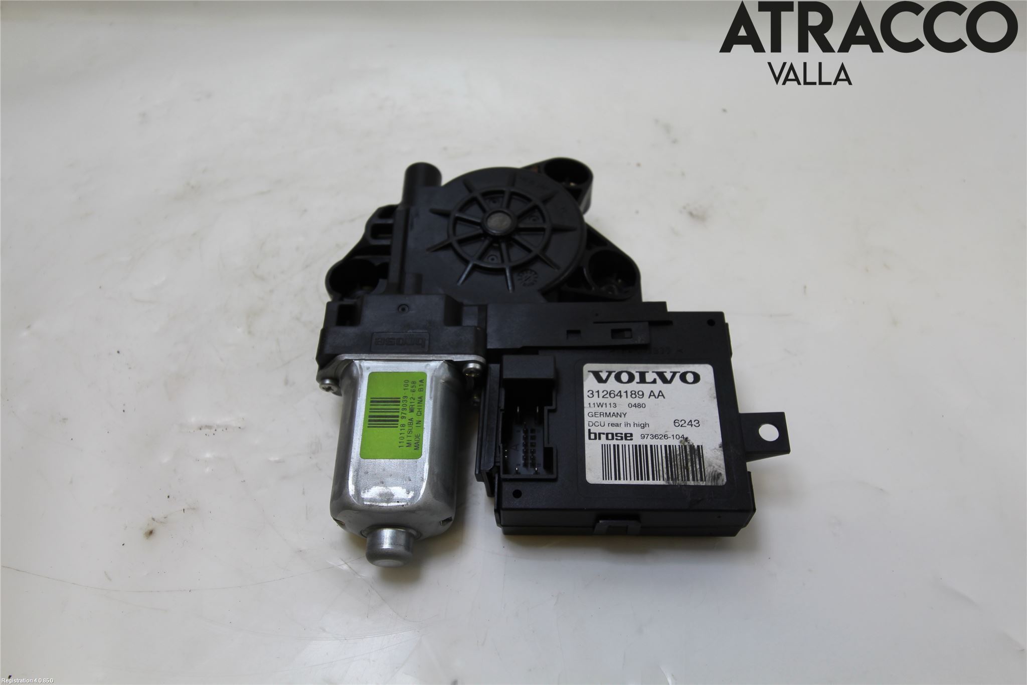 Volvo V50 08-12 Fönsterhissmotor