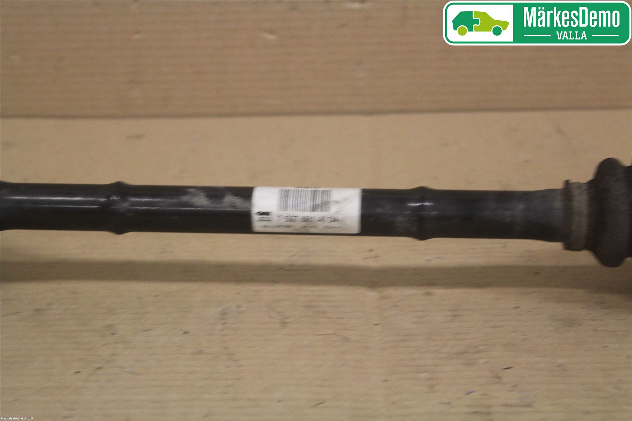 BMW 3 GT F34 13-19 Drivaxel Bak Vänster