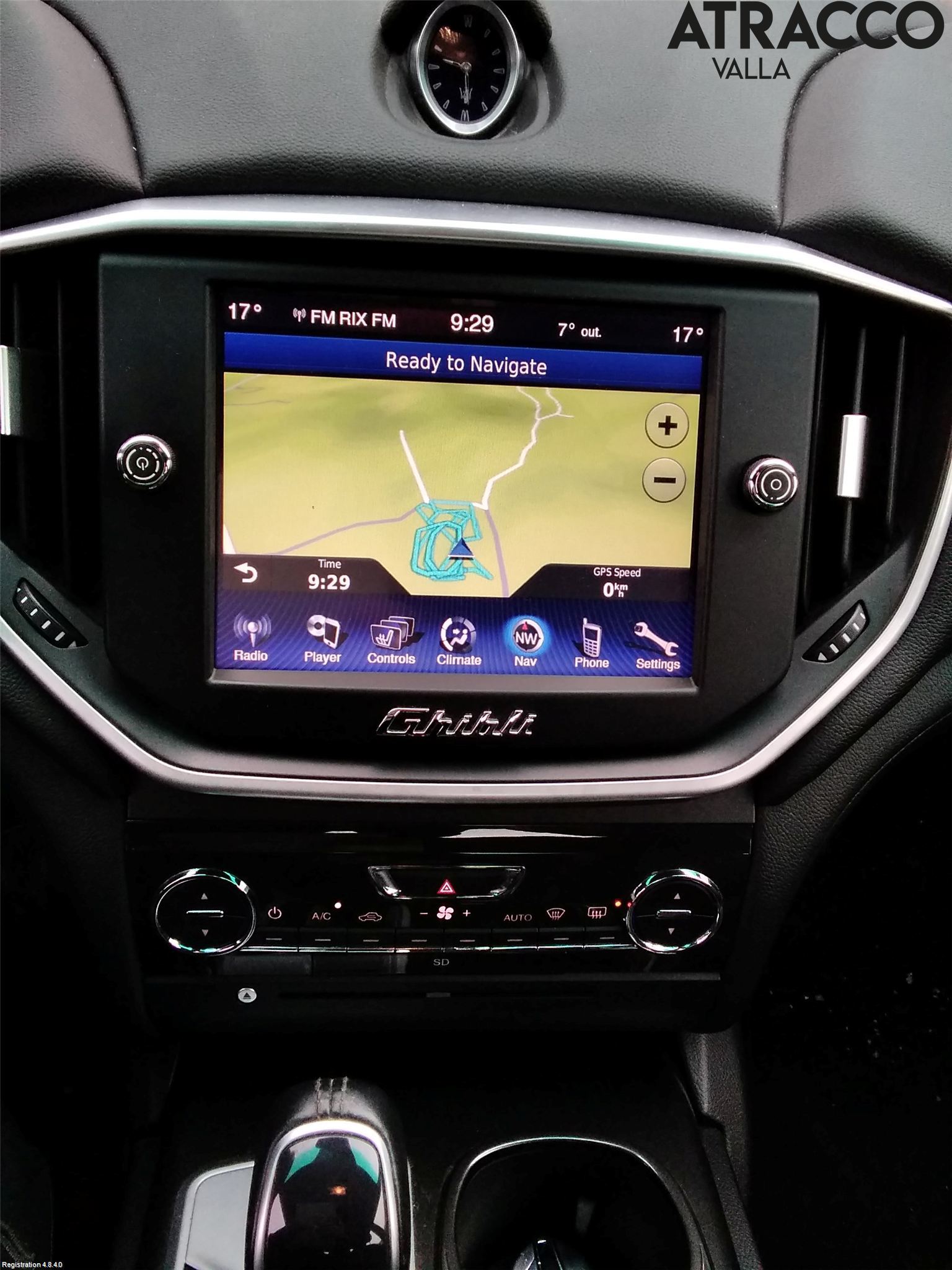 Maserati GHIBLI Bildskärm