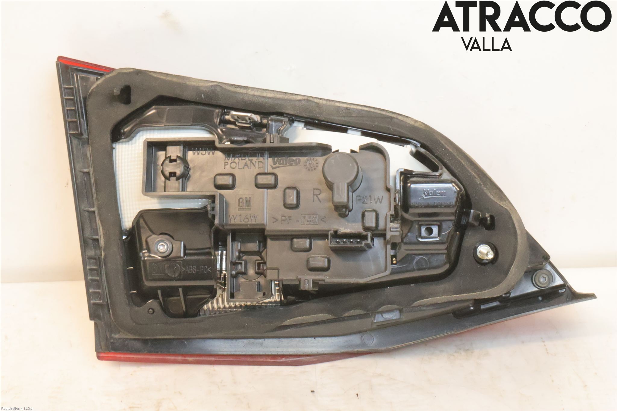 Opel ASTRA K 16-22 Bakljus Lucka Hö