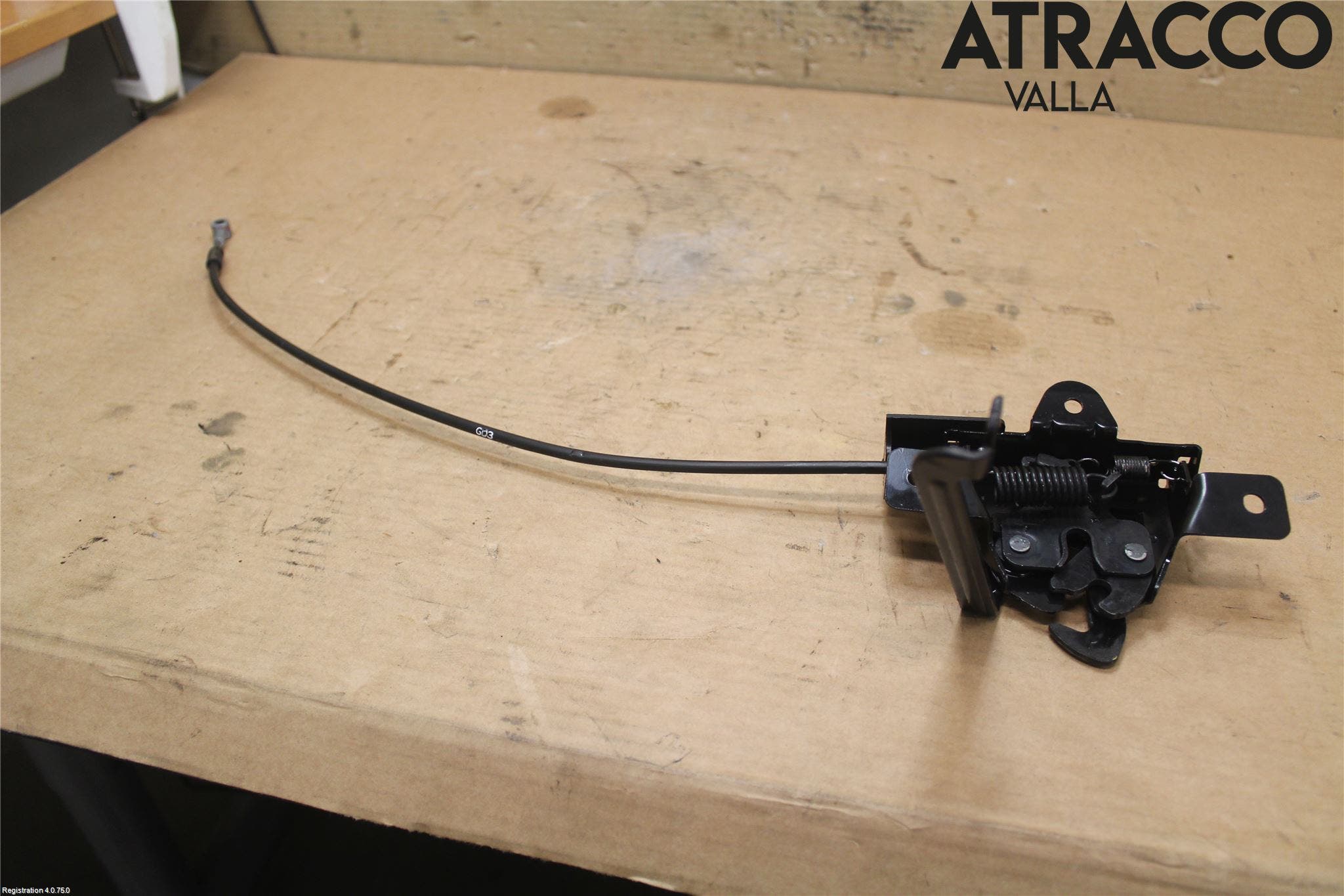 Hyundai i20 PB 09-14 Huvlås