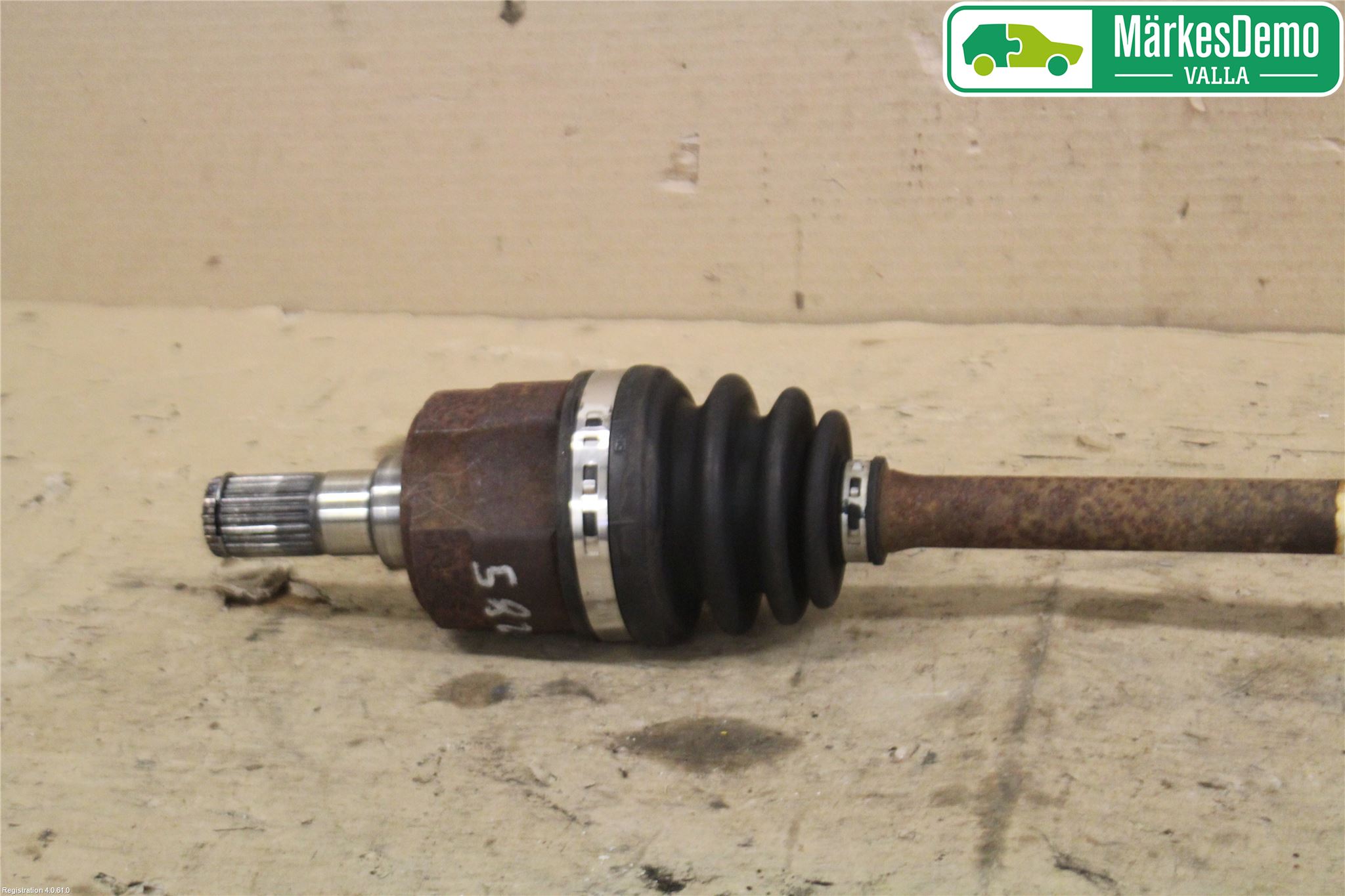 Hyundai i20 PB 09-14 Drivaxel Fram Vänster