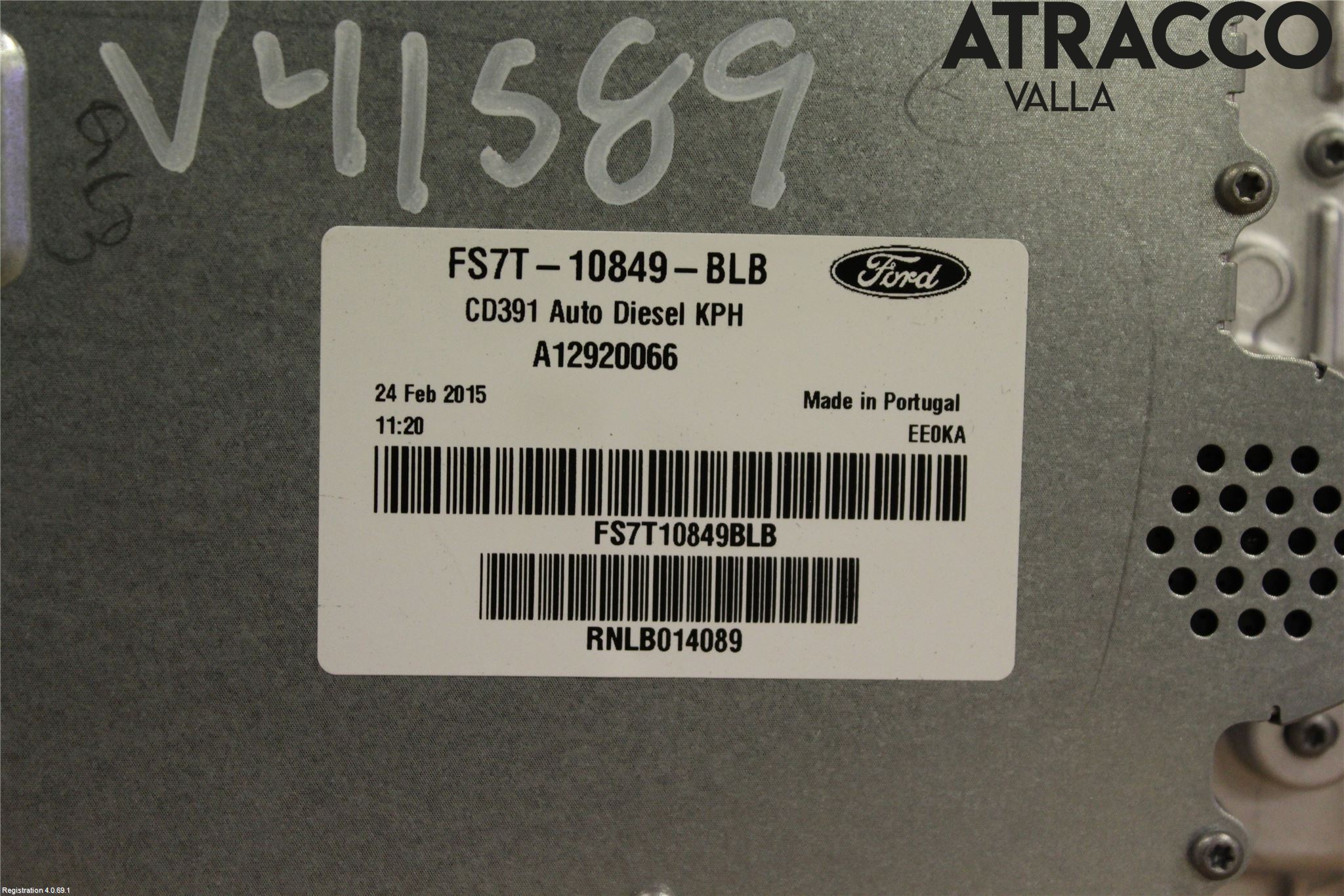 Ford MONDEO 15-22 Instrument Komb