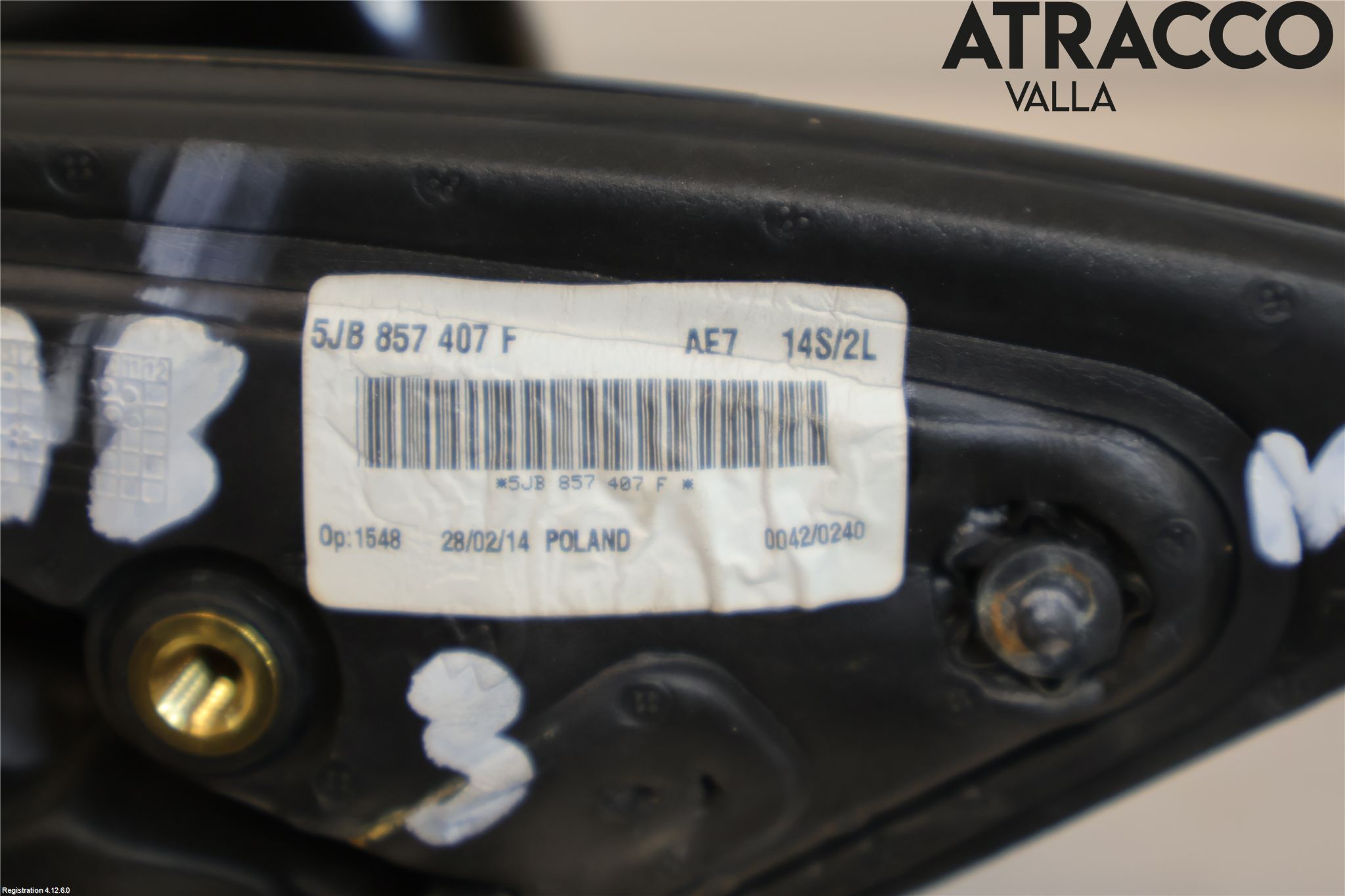 Skoda RAPID Spegel Yttre El Vä