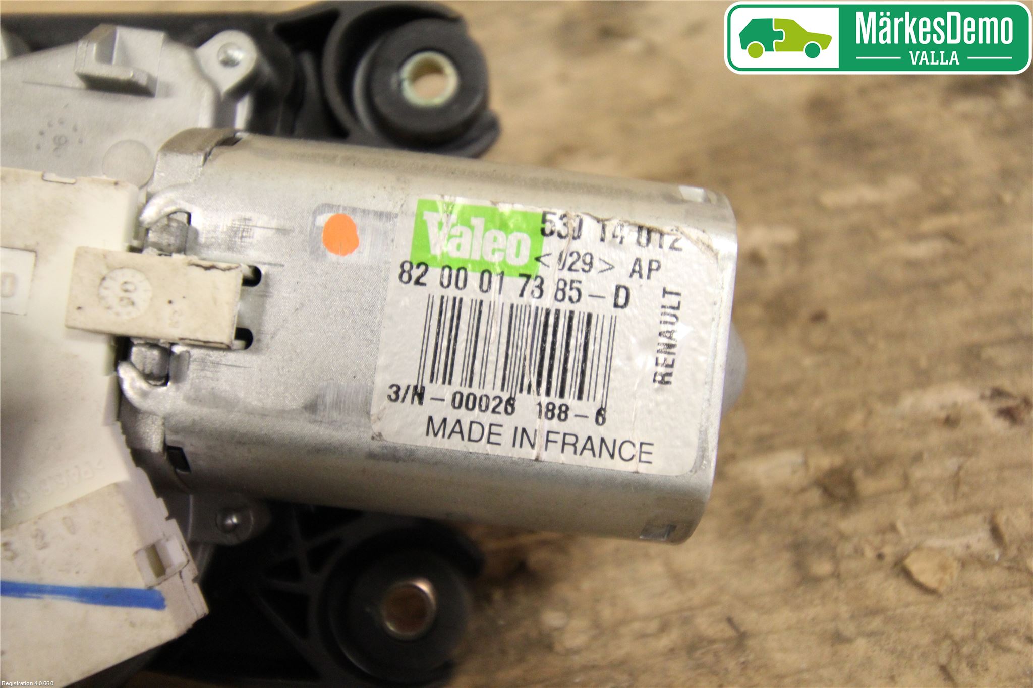 Nissan MICRA 03-07 Torkarmotor Baklucka