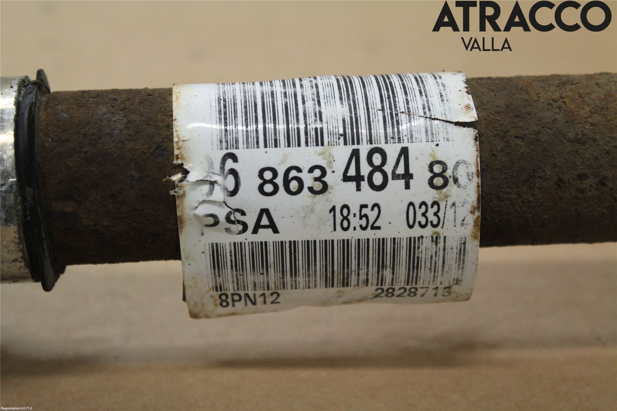 Peugeot 508 11-18 Drivaxel Fram Höger