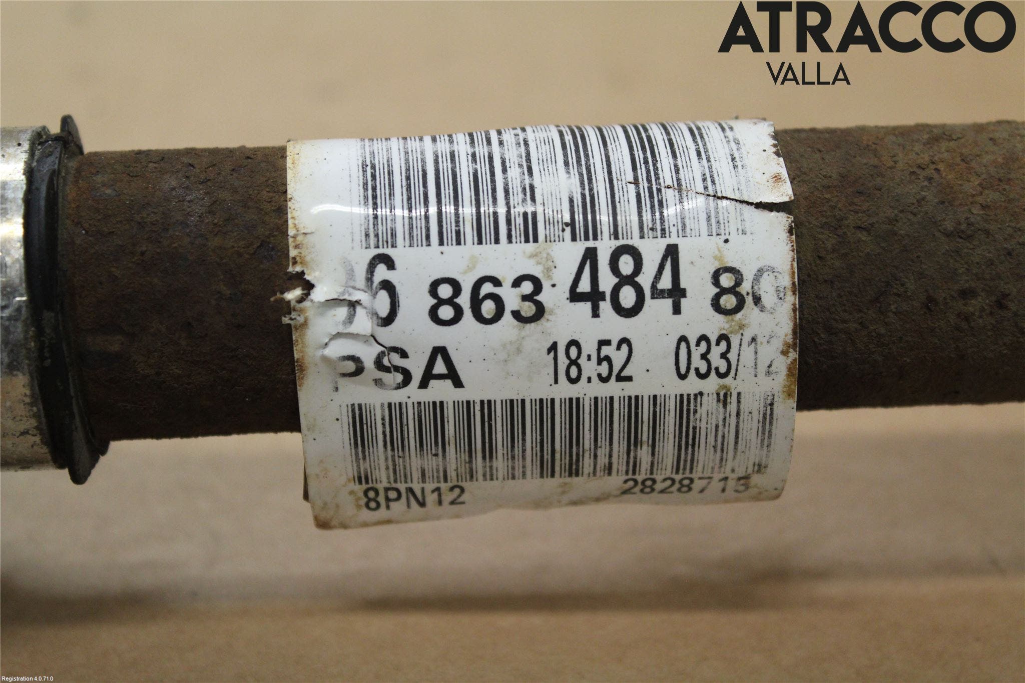 Peugeot 508 11-18 Drivaxel Fram Höger