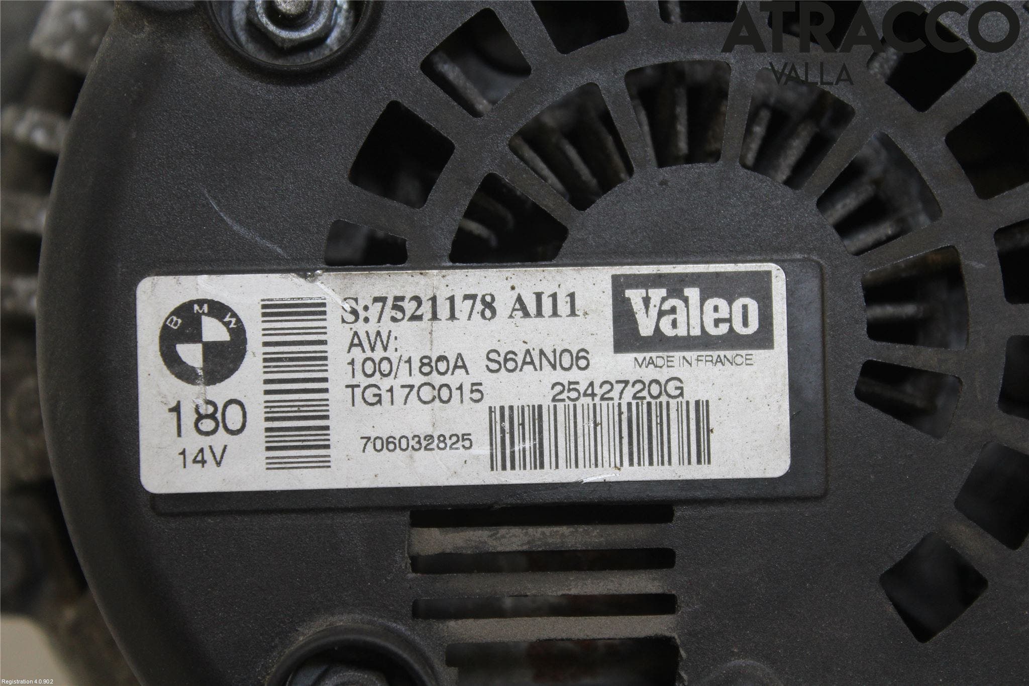 BMW 3 E90/91 SED/TOU 05-12 Generator