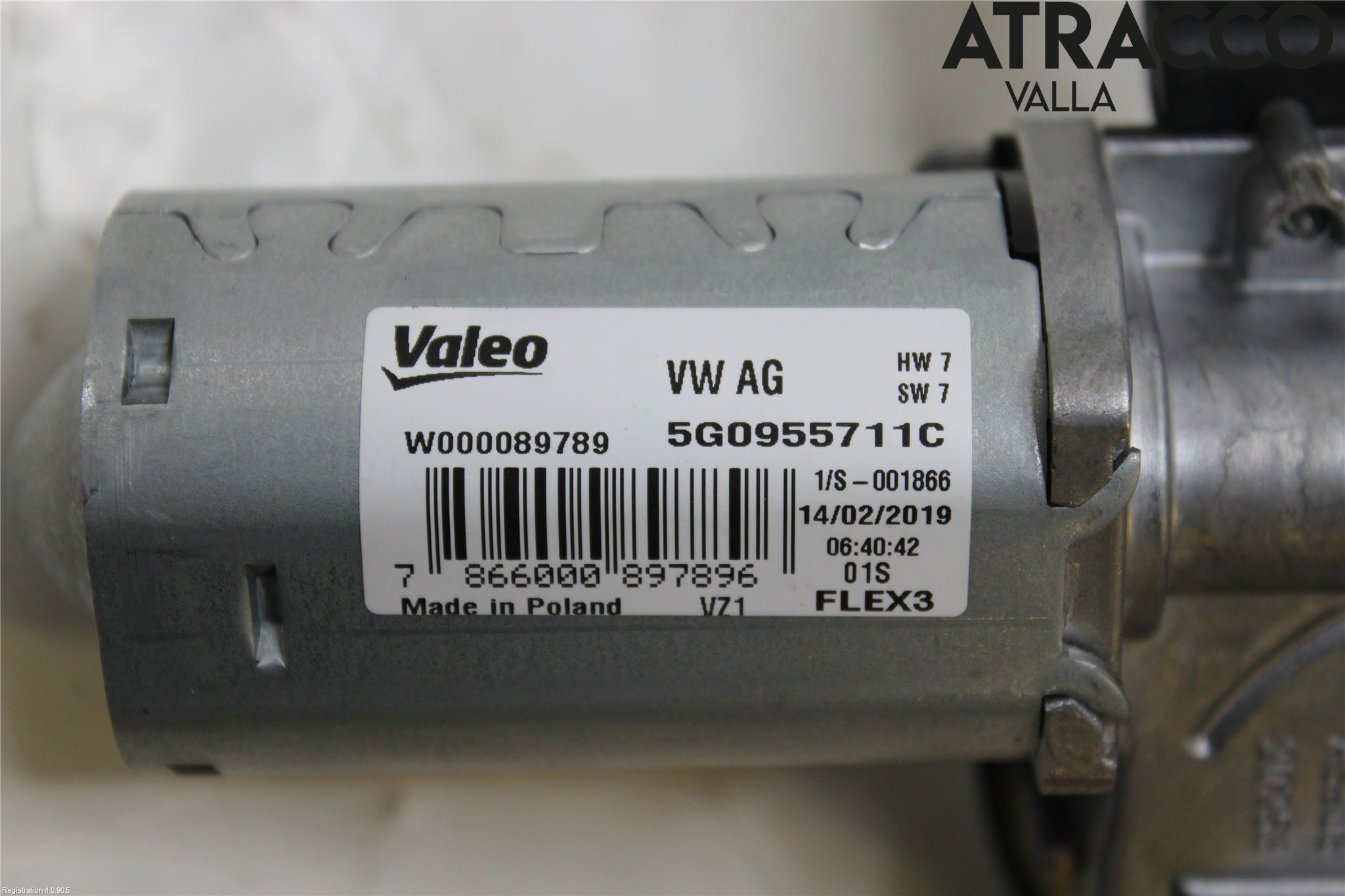 Volkswagen VW TIGUAN 16-24 Torkarmotor Baklucka