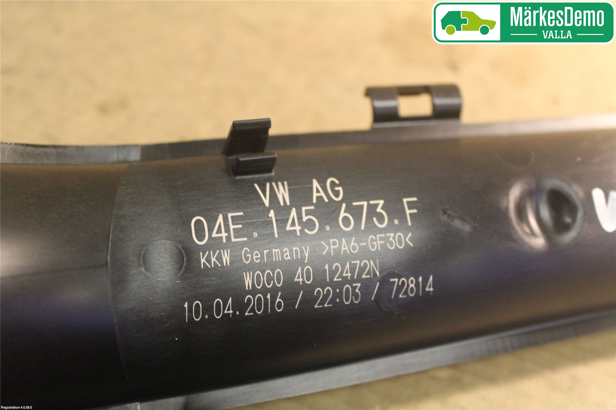 Skoda OCTAVIA (5E) 13-20 Laddluft-Intercoolerrör