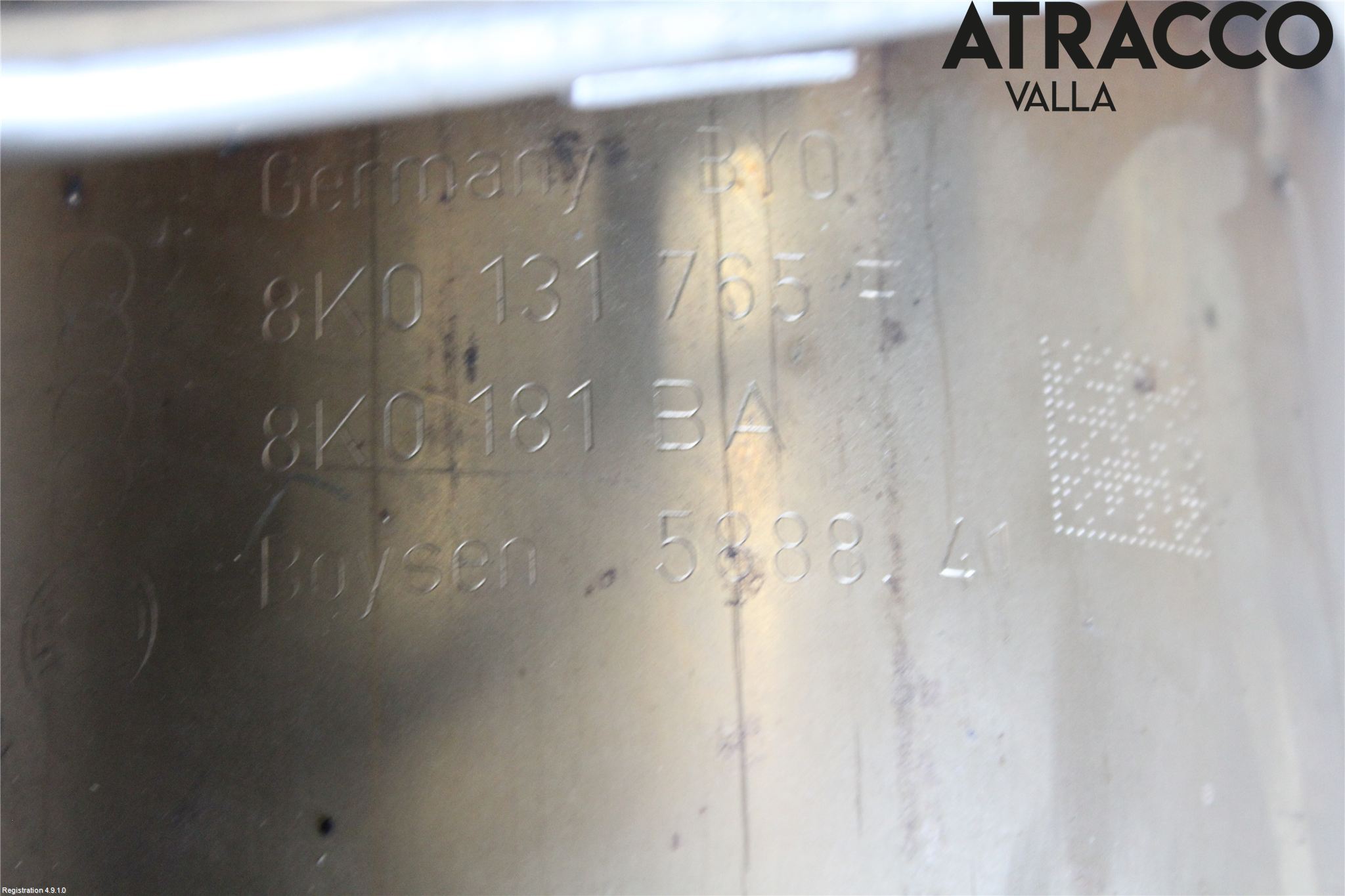 Audi A4 ALLROAD 09-16 Avgas Partikelfilter