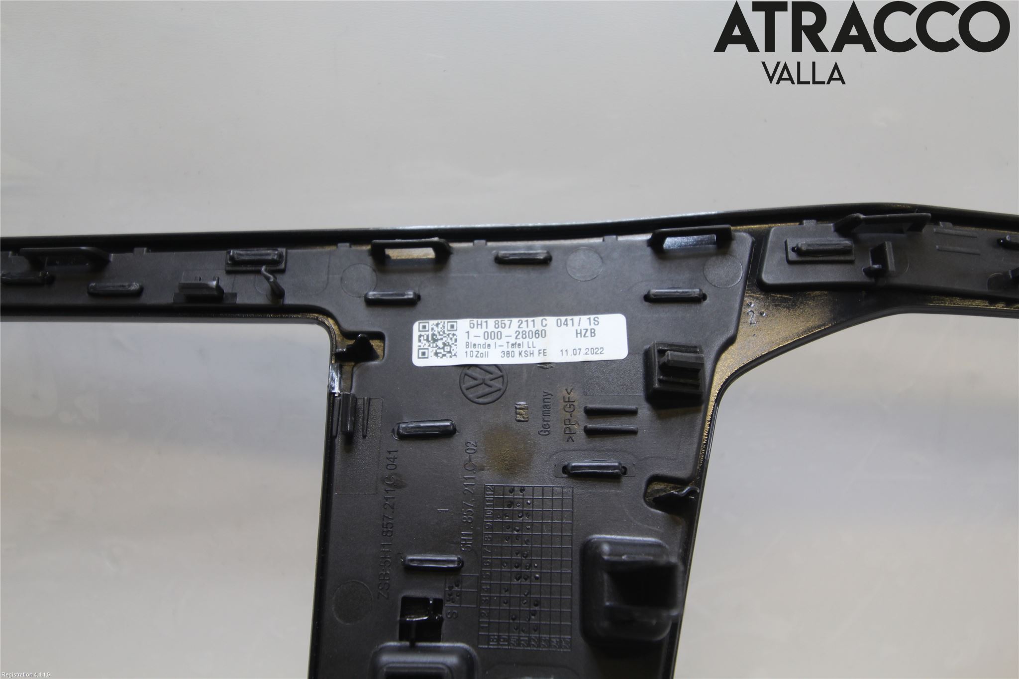 Volkswagen VW GOLF / E-GOLF VIII 20- Instrumentsarg