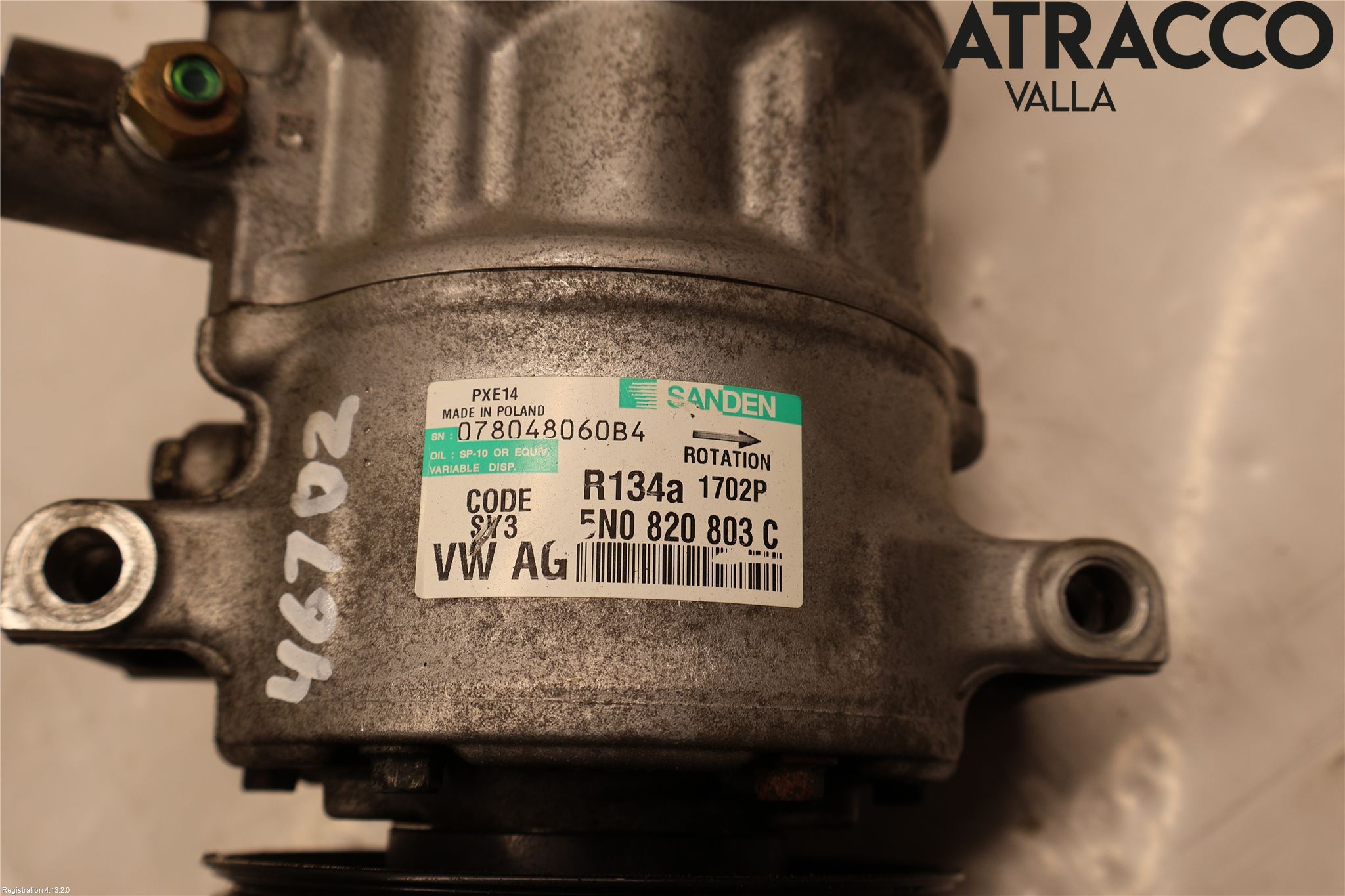 Audi A3/S3 05-13 Ac Kompressor