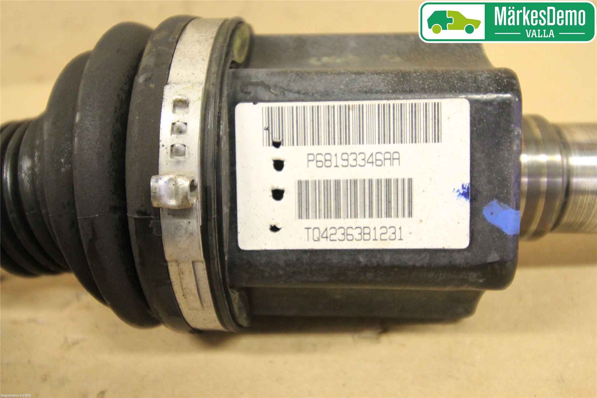 Fiat FREEMONT Drivaxel Fram Vänster