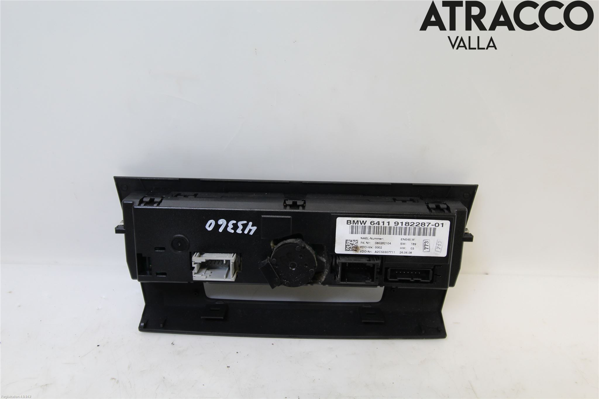 BMW 3 E90/91 SED/TOU 05-12 Ac Styrenhet Ac Manöveren